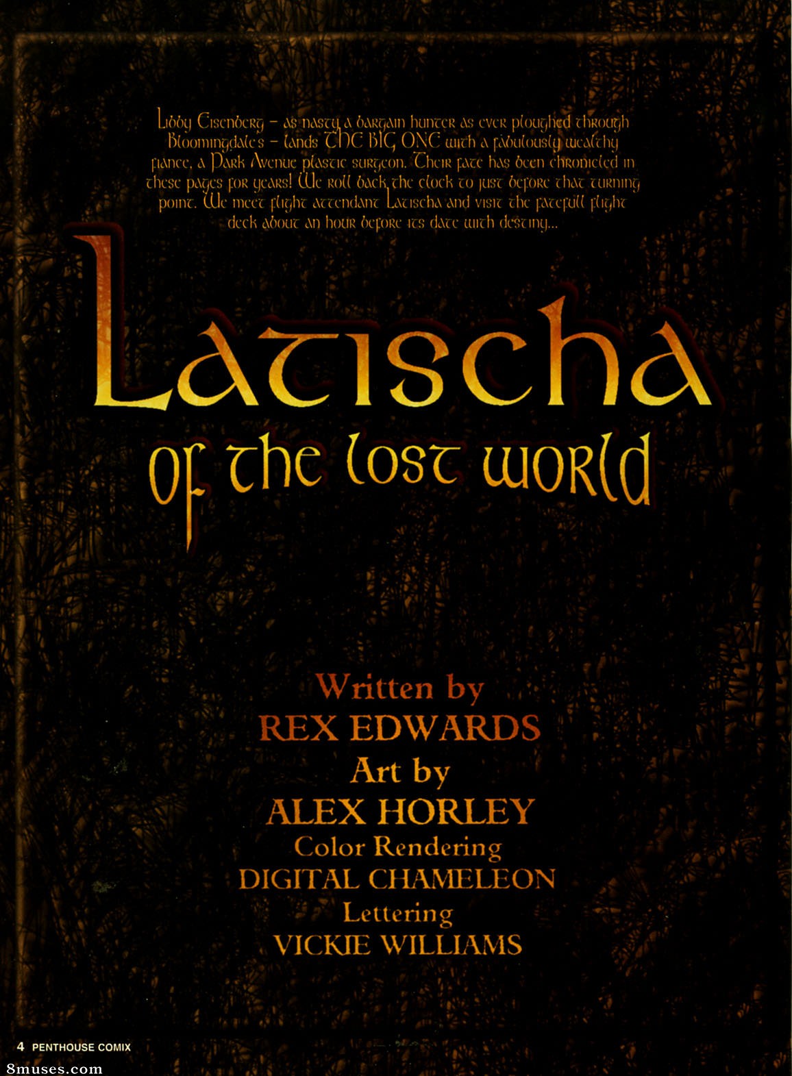 Latischa of the Lost World - Issue 1 - Page 1