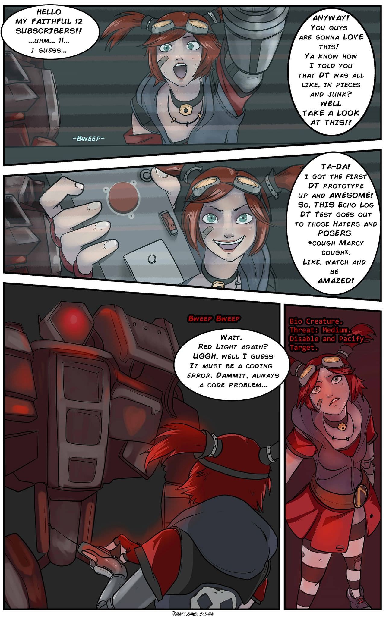 Zaunderground Comics - Quadrinho de Borderlands Gaige - Página 1