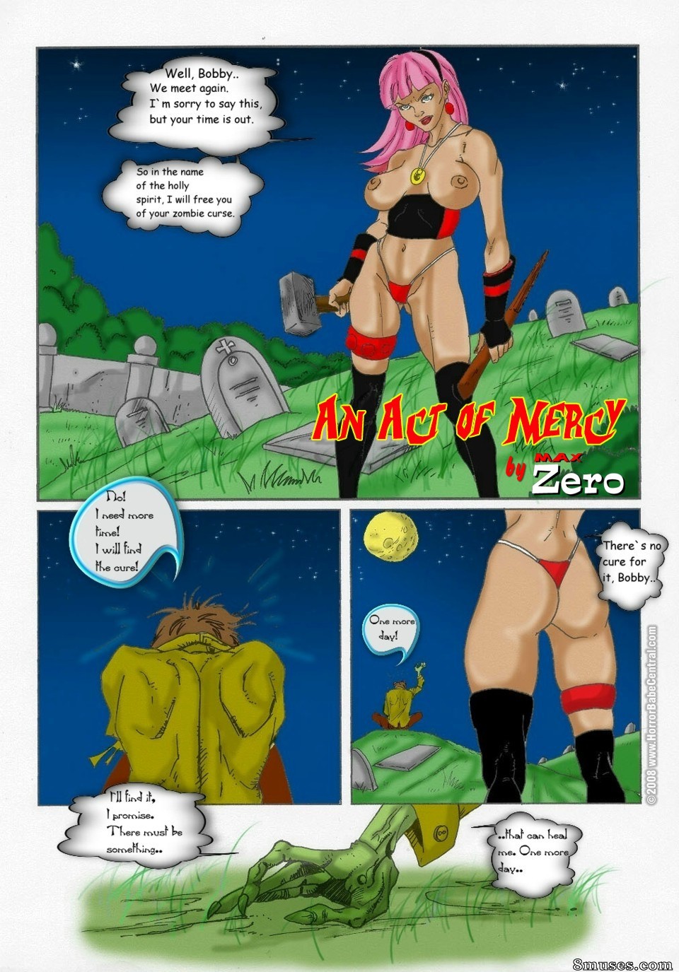 Horror Babe Central - An Act of Mercy - Page 1