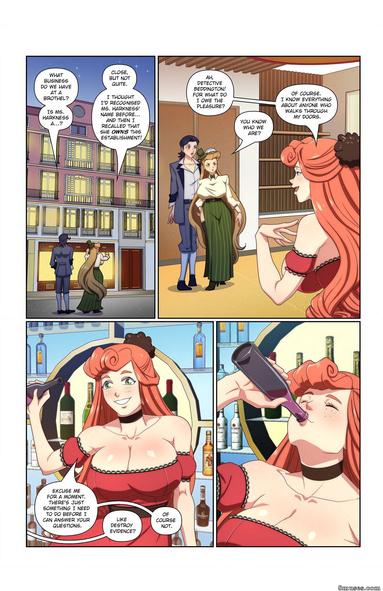 The Bizarre Case of the Disappearing Breasts - Issue 1 - Page 9