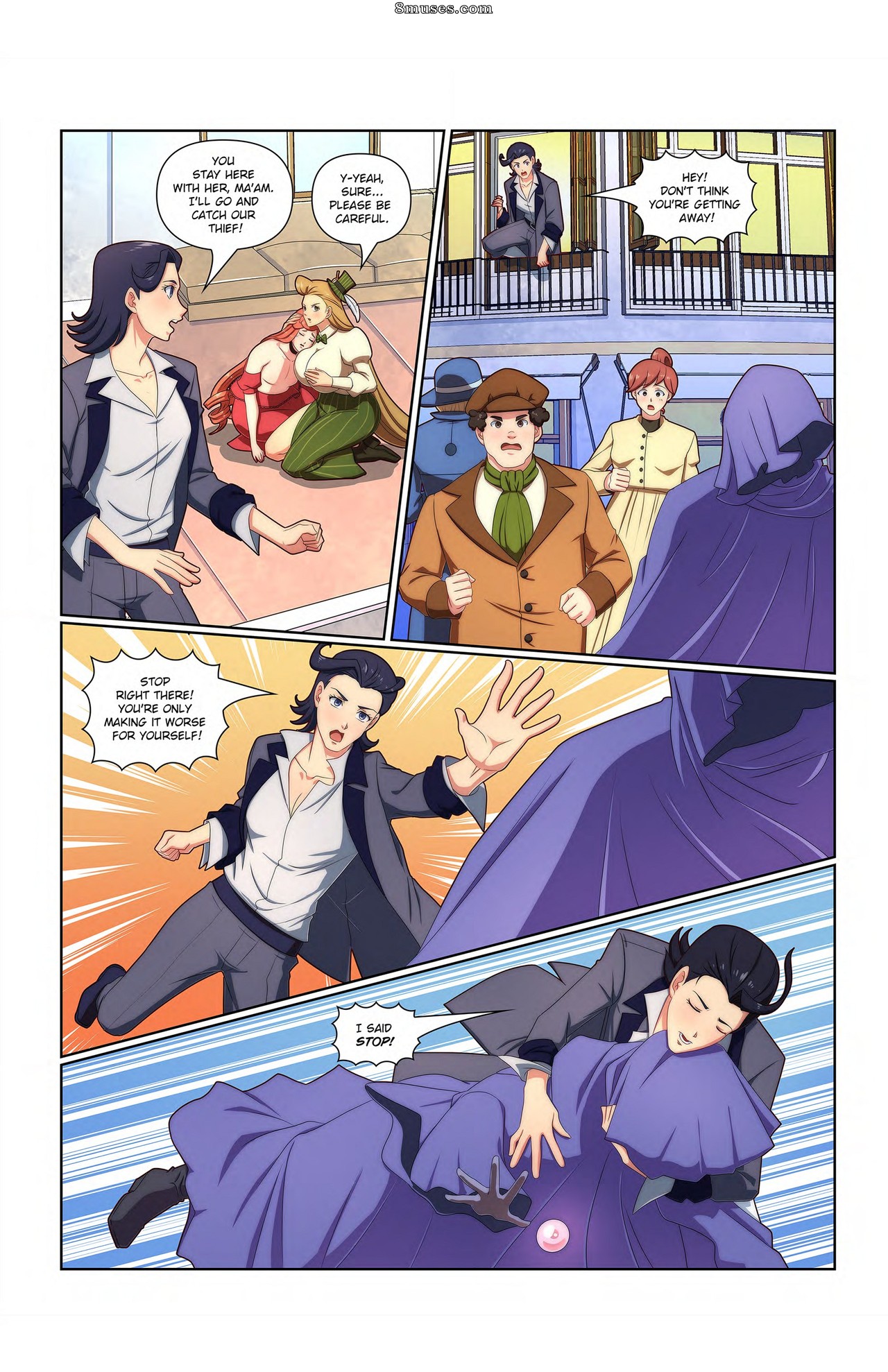 The Bizarre Case of the Disappearing Breasts - Issue 1 - Page 15