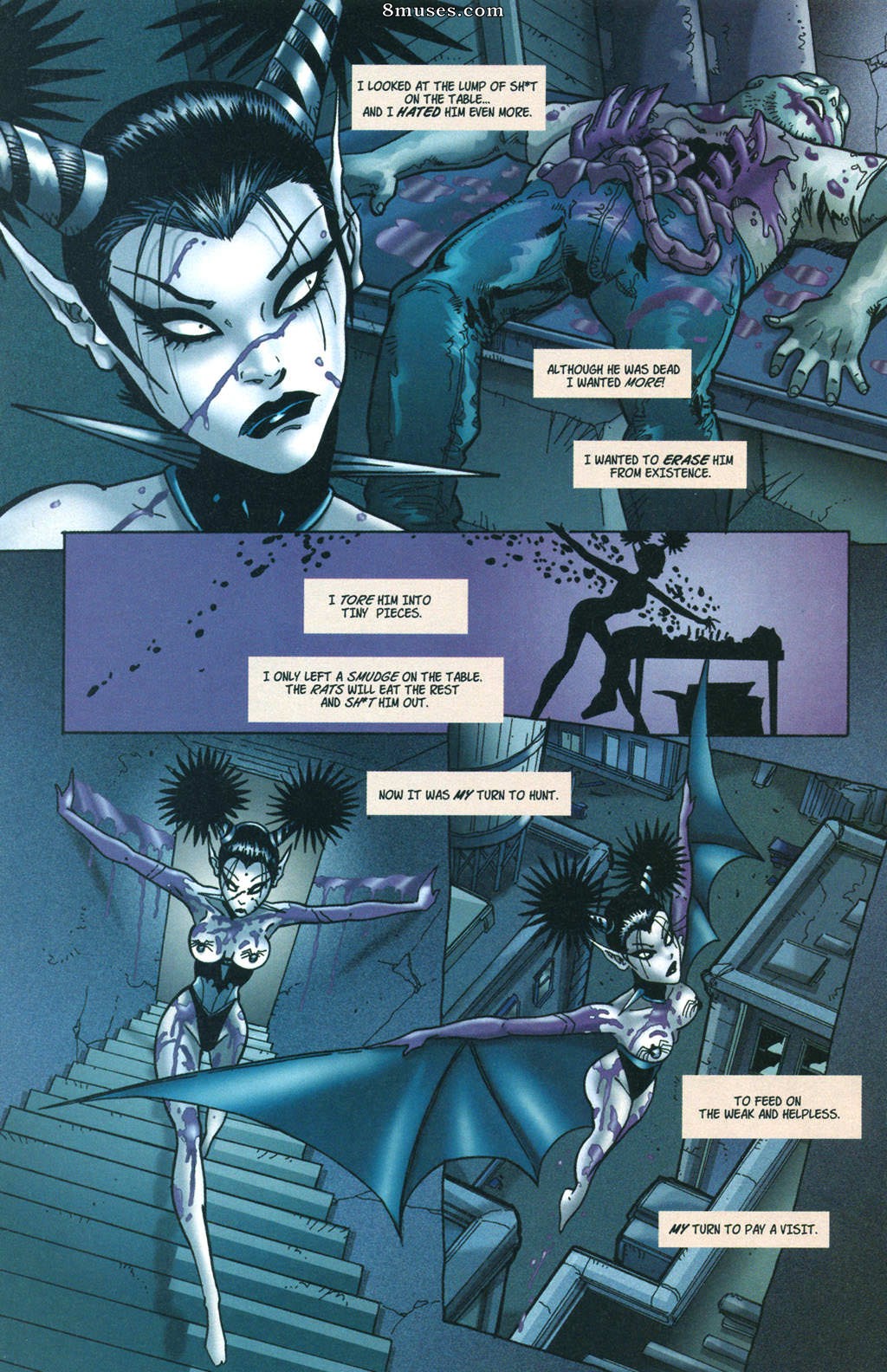 BroadSword Comics - Tarot - La sorcière de la rose noire 040 - Page 23