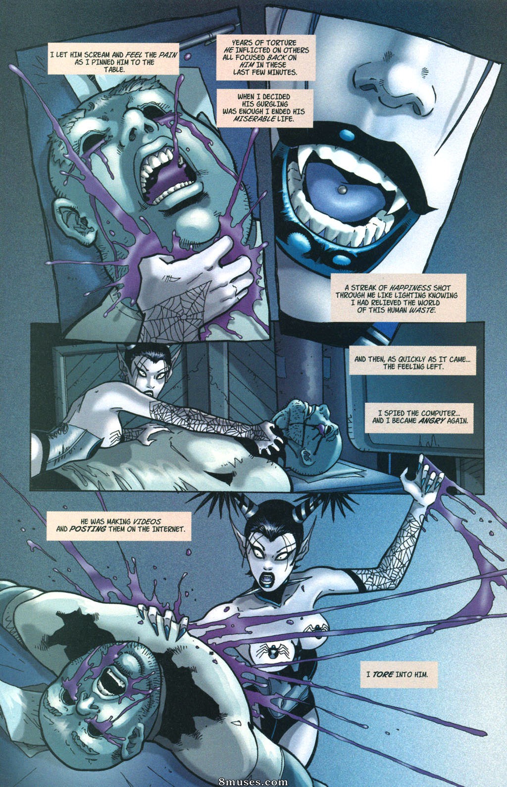 BroadSword Comics - Tarot - La sorcière de la rose noire 040 - Page 21