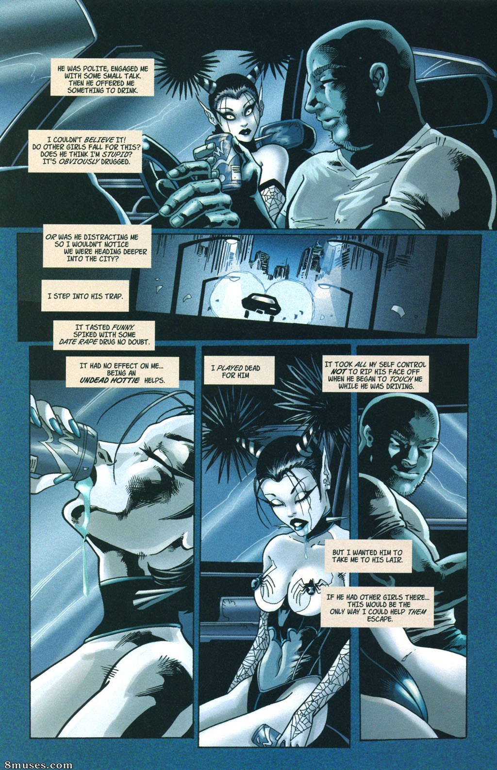 BroadSword Comics - Tarot - La sorcière de la rose noire 040 - Page 17