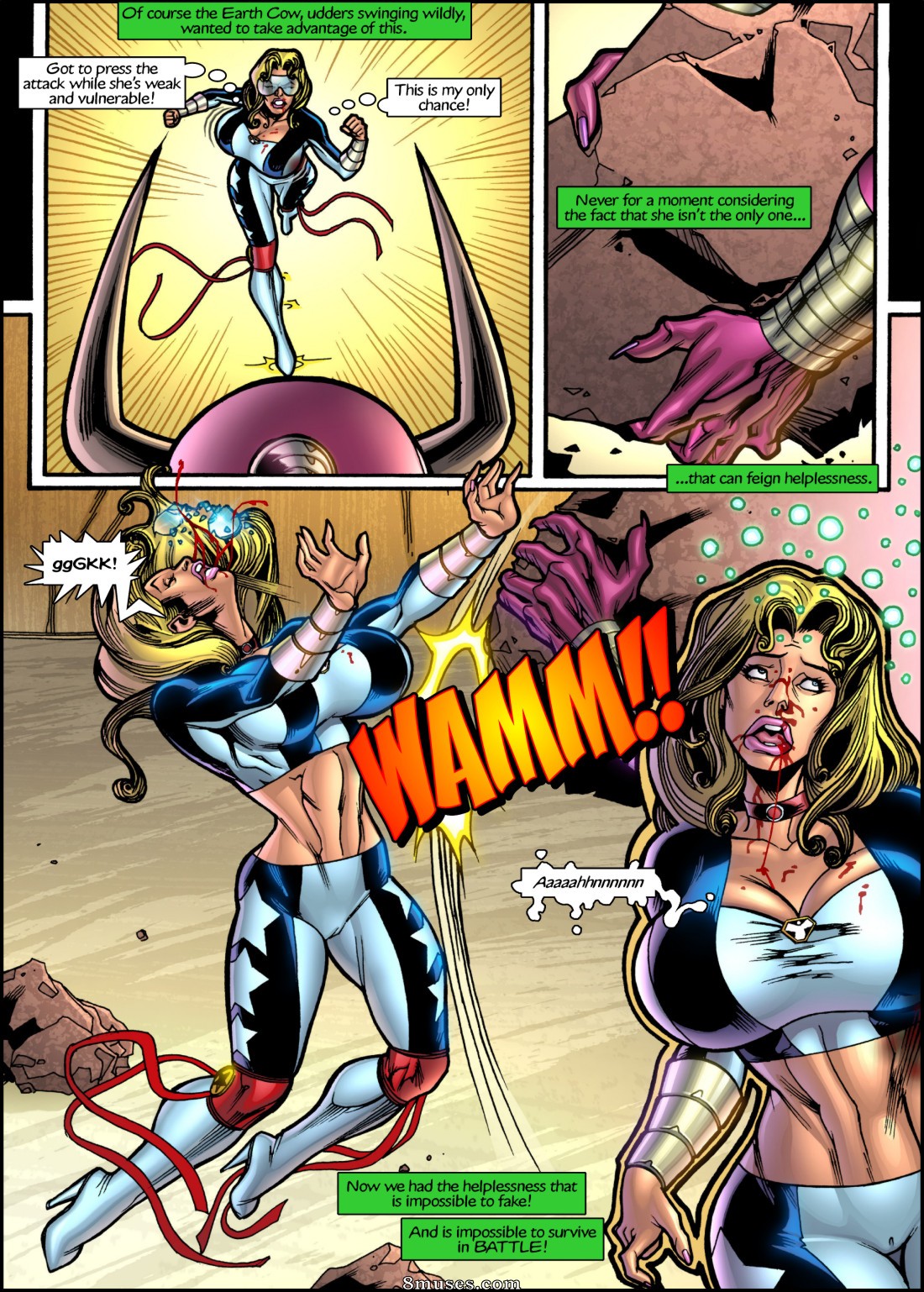 American Angel & Butterscotch Fox - 3- Arena of Pain - Page 19