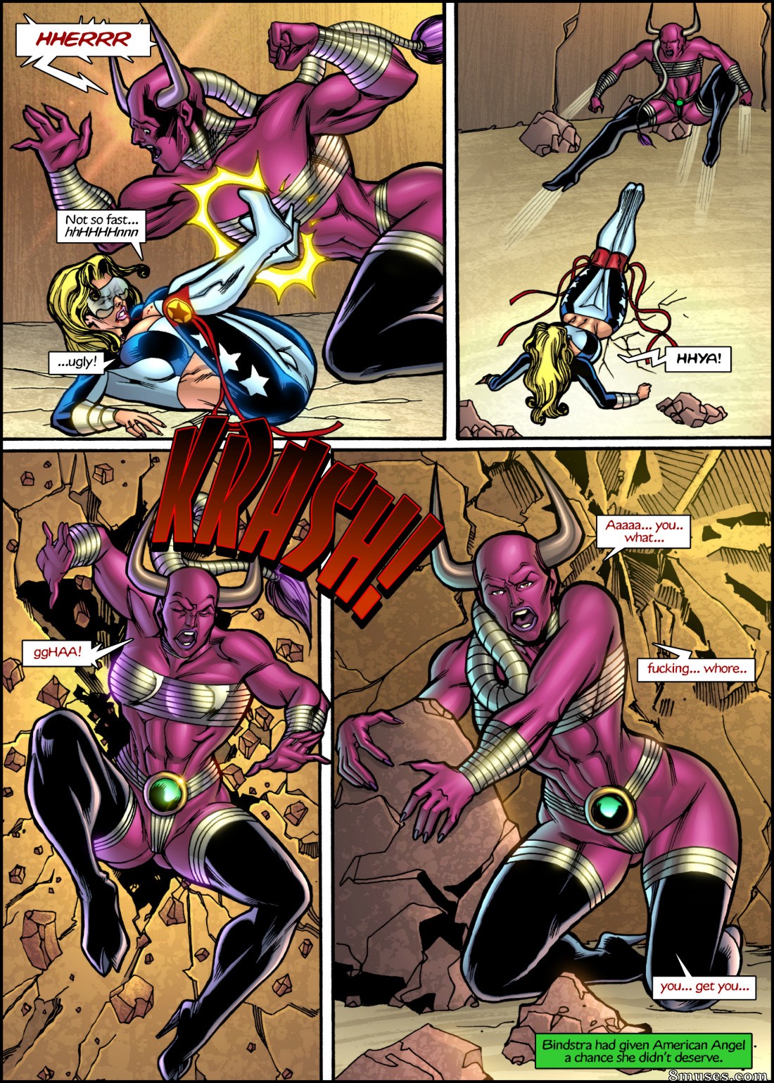 American Angel & Butterscotch Fox - 3- Arena of Pain - Page 18