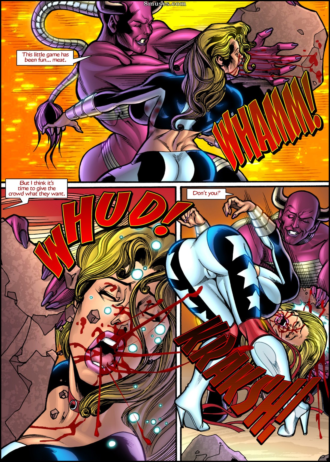 American Angel & Butterscotch Fox - 3- Arena of Pain - Page 20