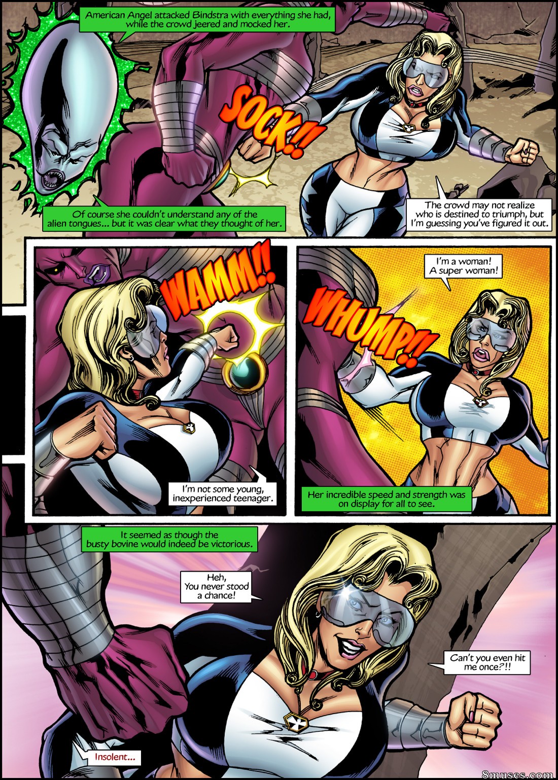 American Angel & Butterscotch Fox - 3- Arena of Pain - Page 7