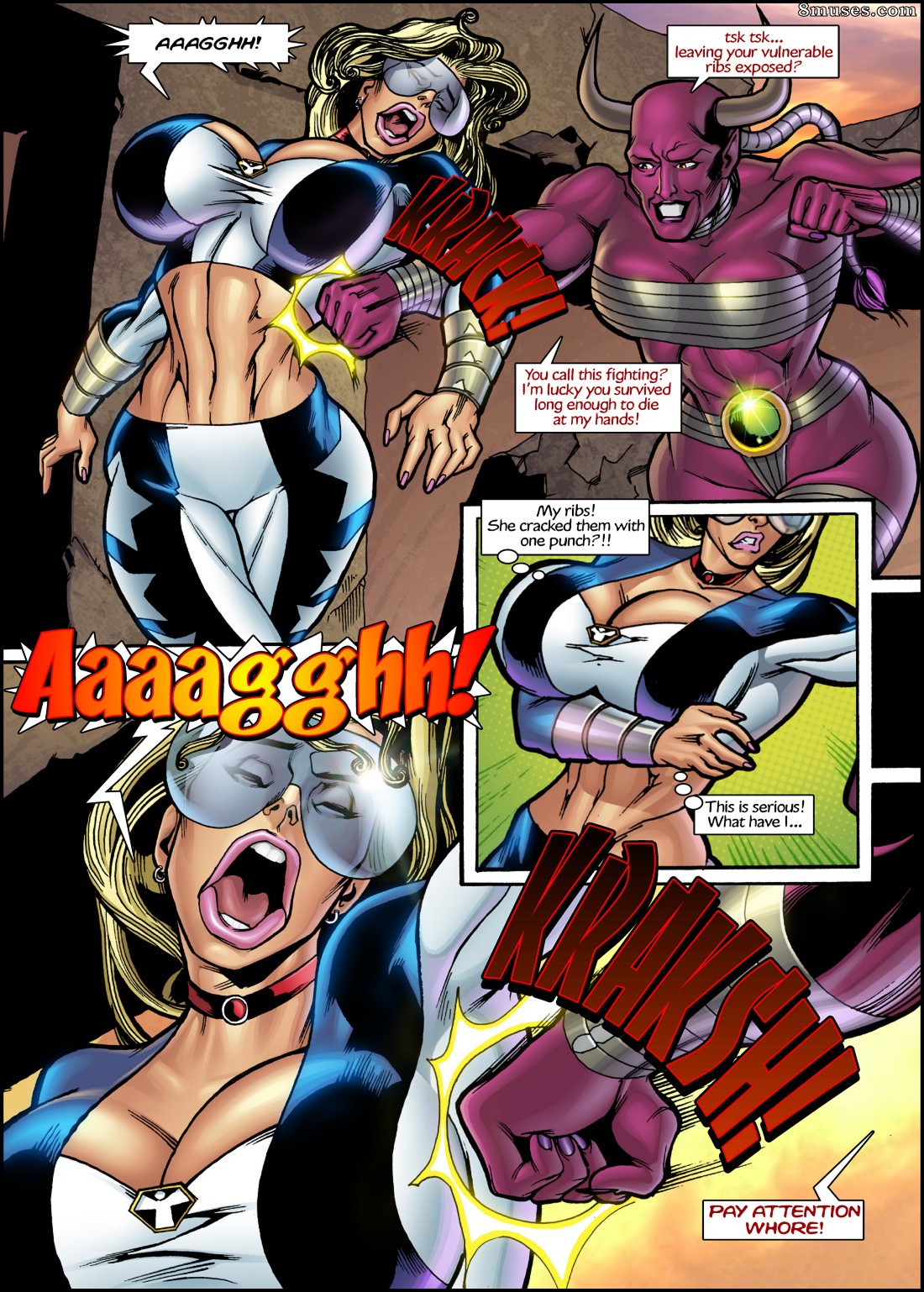 American Angel & Butterscotch Fox - 3- Arena of Pain - Page 10