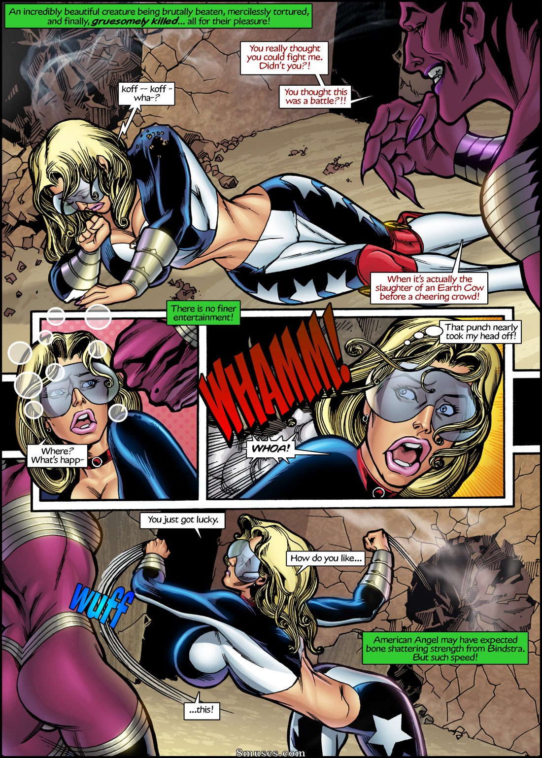 American Angel & Butterscotch Fox - 3- Arena of Pain - Page 9