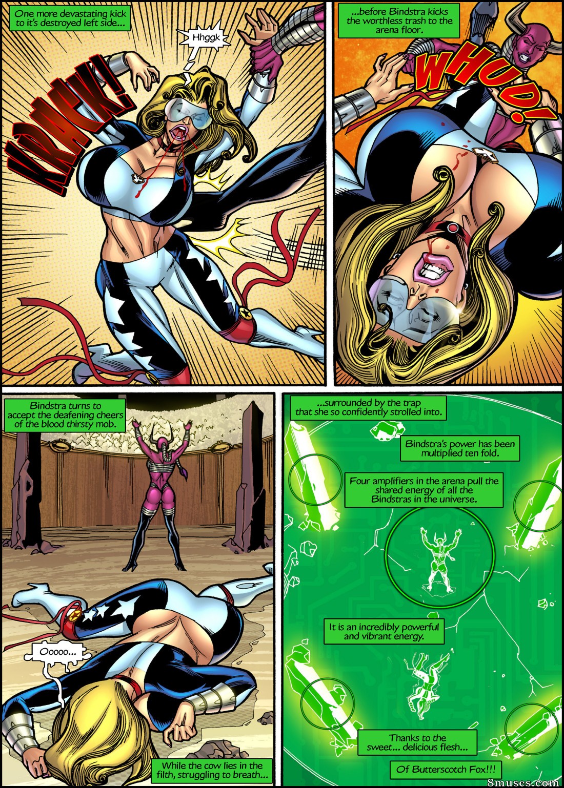 American Angel & Butterscotch Fox - 3- Arena of Pain - Page 15
