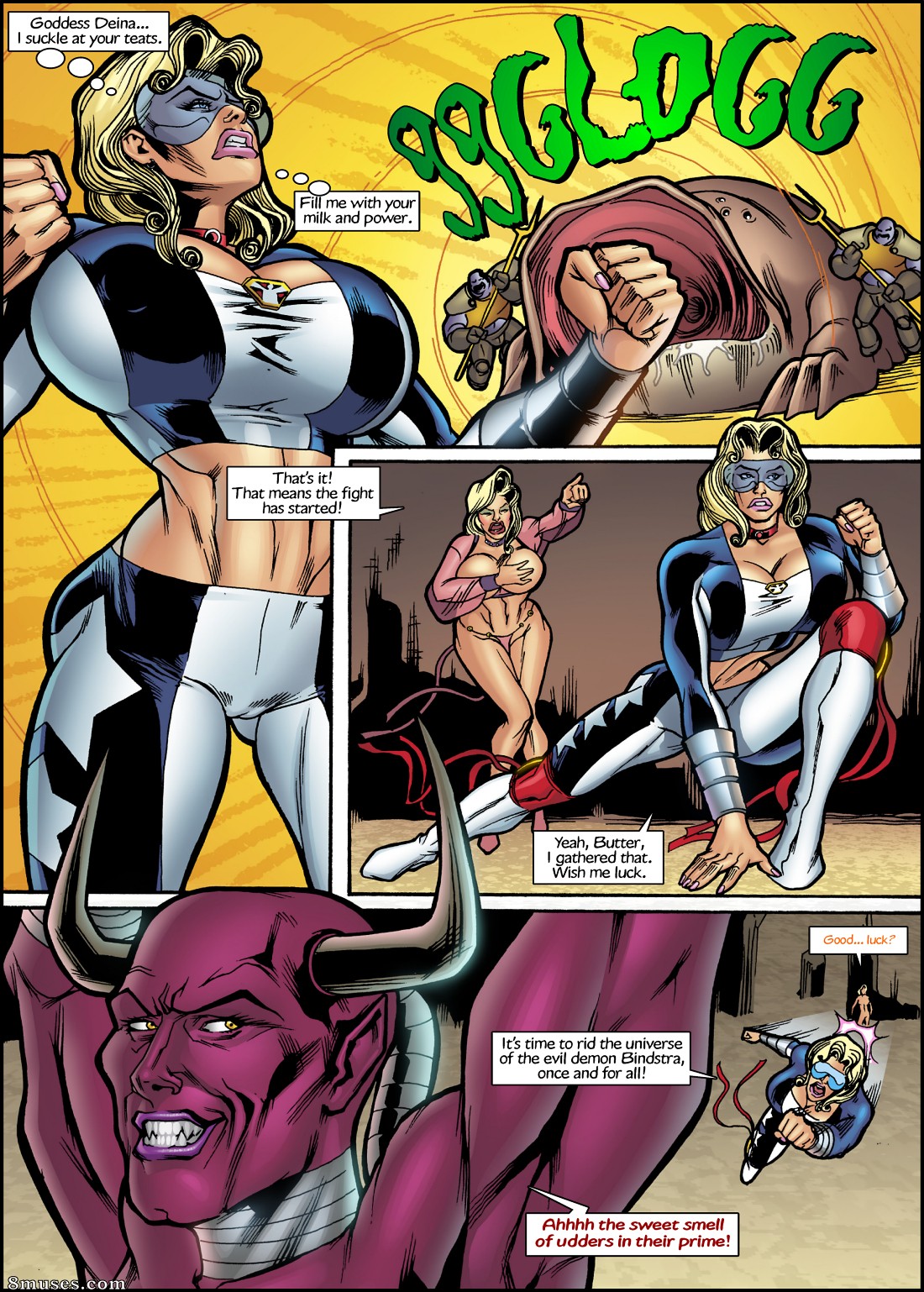 American Angel & Butterscotch Fox - 3- Arena of Pain - Page 5