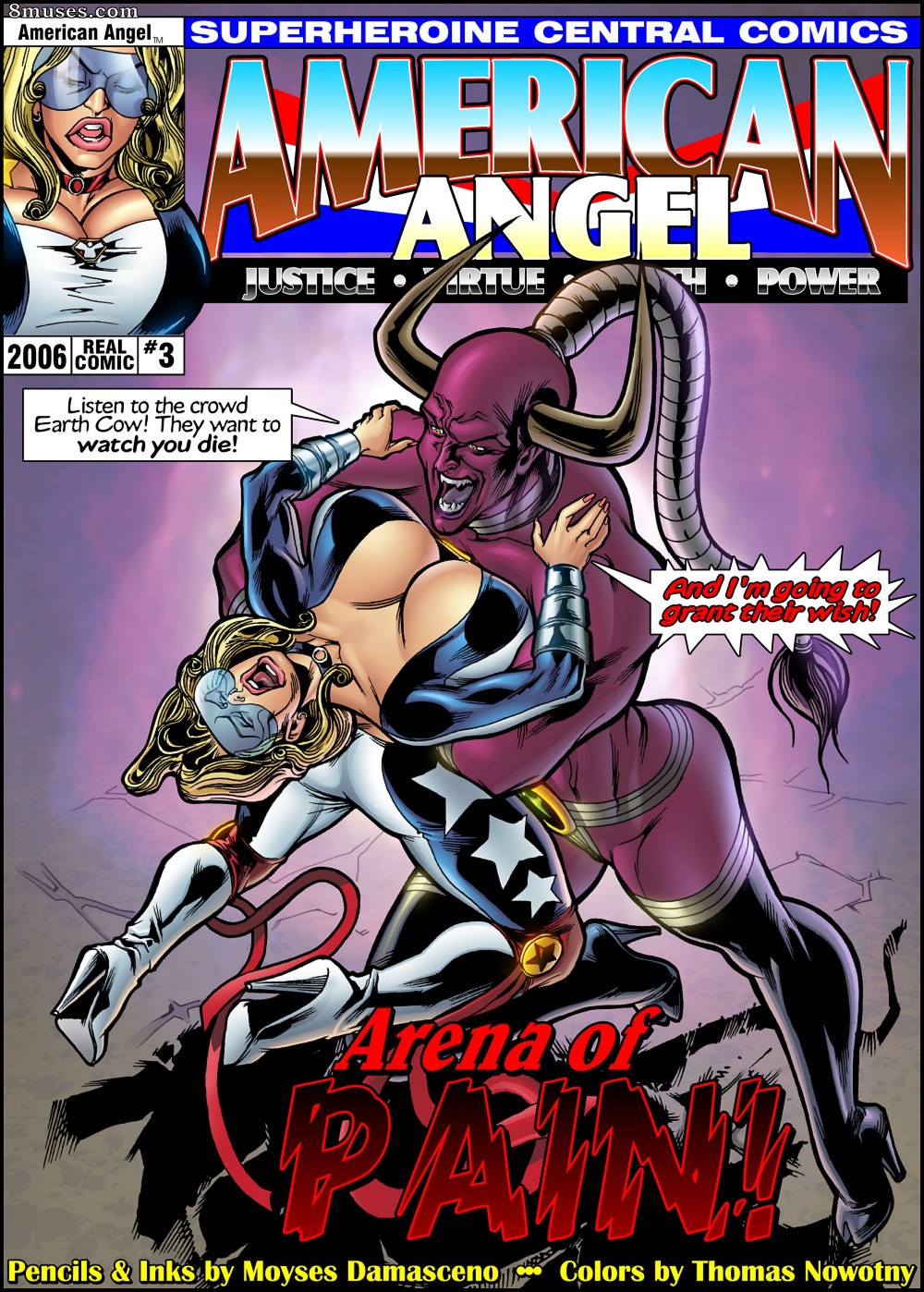 American Angel & Butterscotch Fox - 3- Arena of Pain - Page 1
