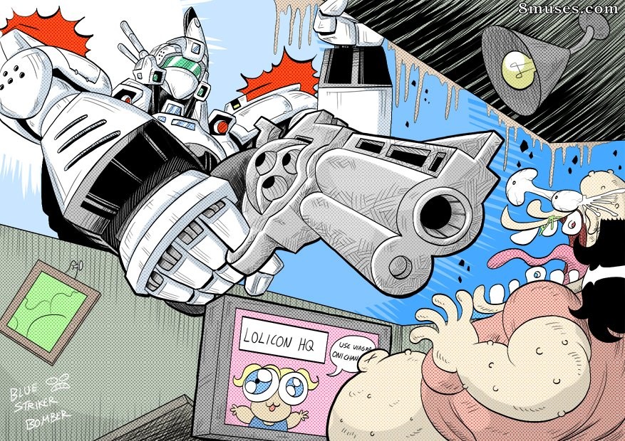 Blue Striker Bomber - Artwork - Page 344