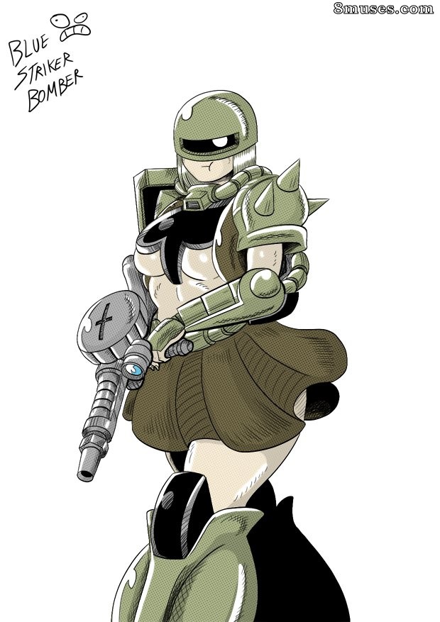 Blue Striker Bomber - Artwork - Page 504