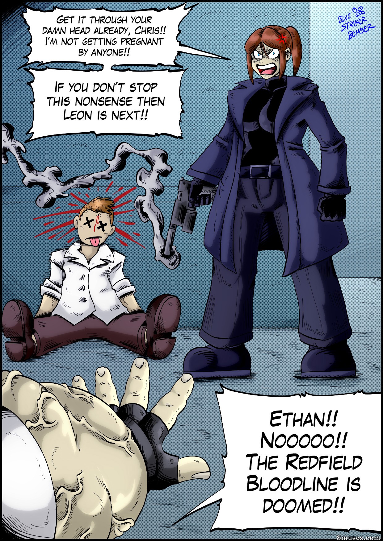 Blue Striker Bomber - Artwork - Page 73