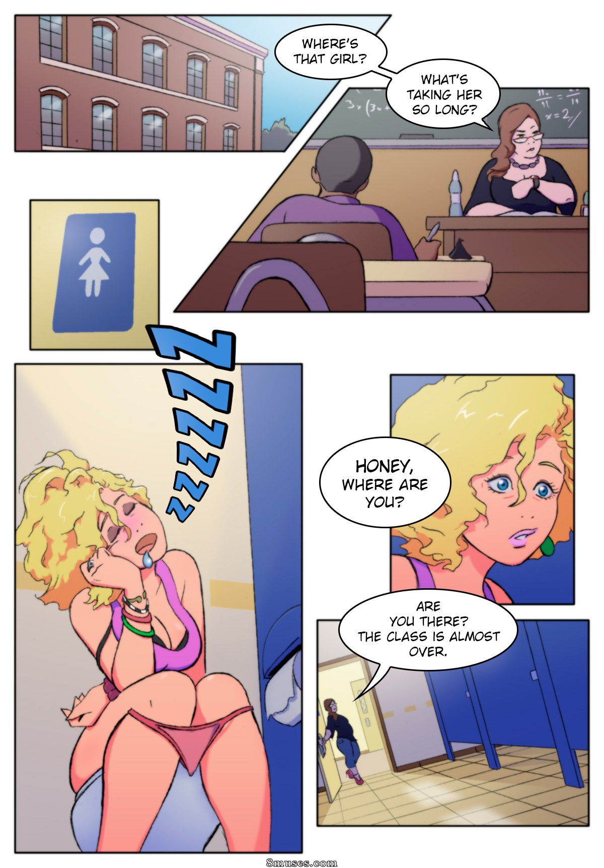 BloodLust - Girls Bathroom - Page 4