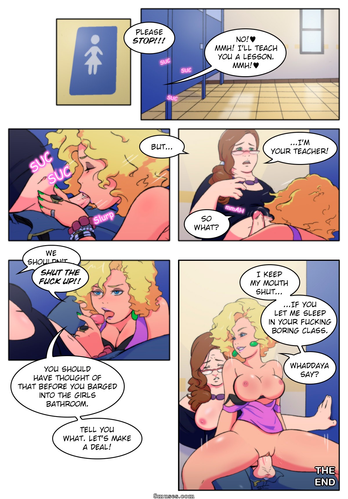 BloodLust - Girls Bathroom - Page 7