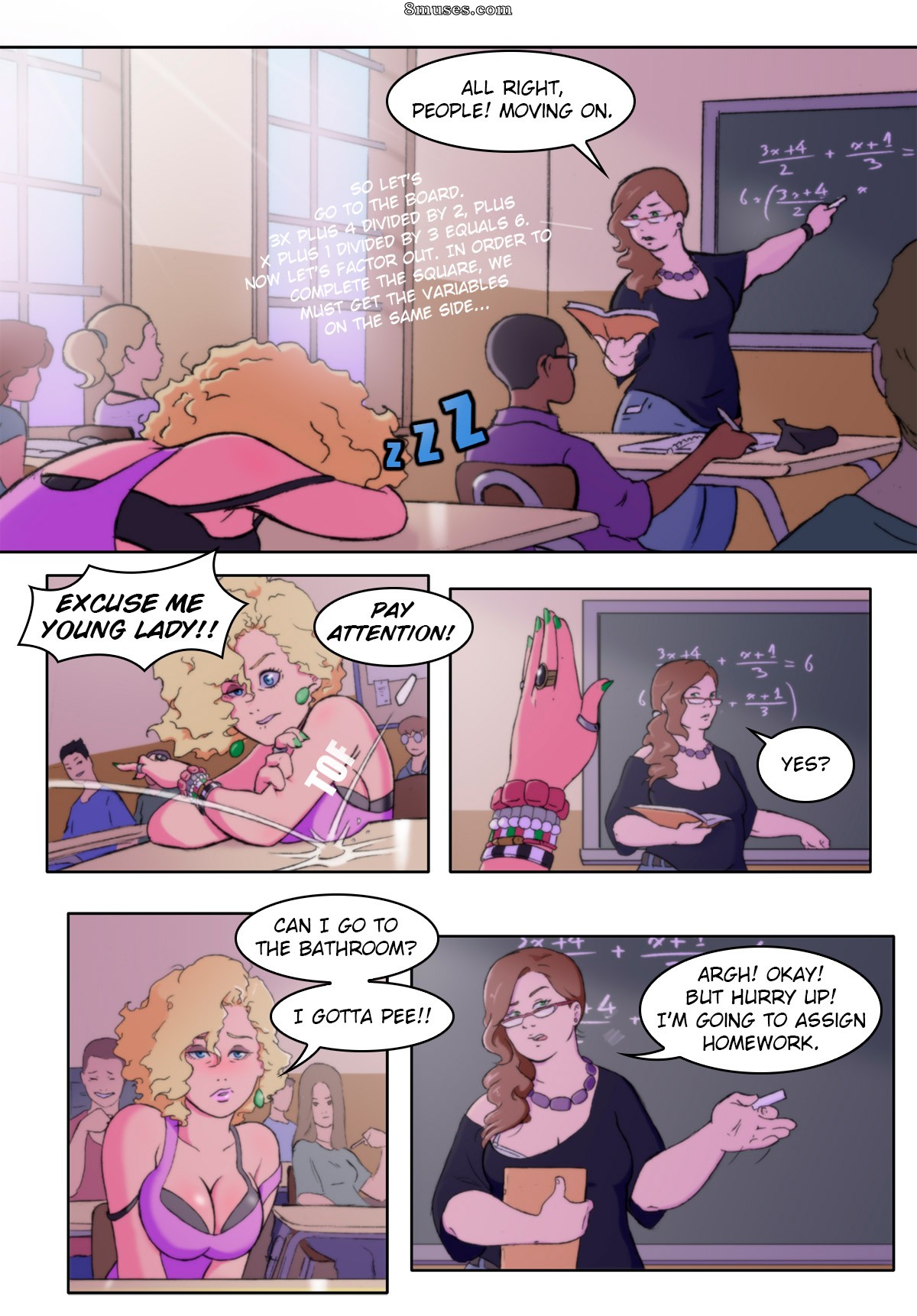 BloodLust - Girls Bathroom - Page 3