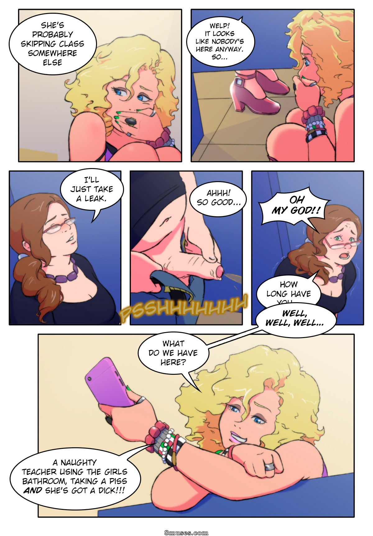 BloodLust - Girls Bathroom - Page 5