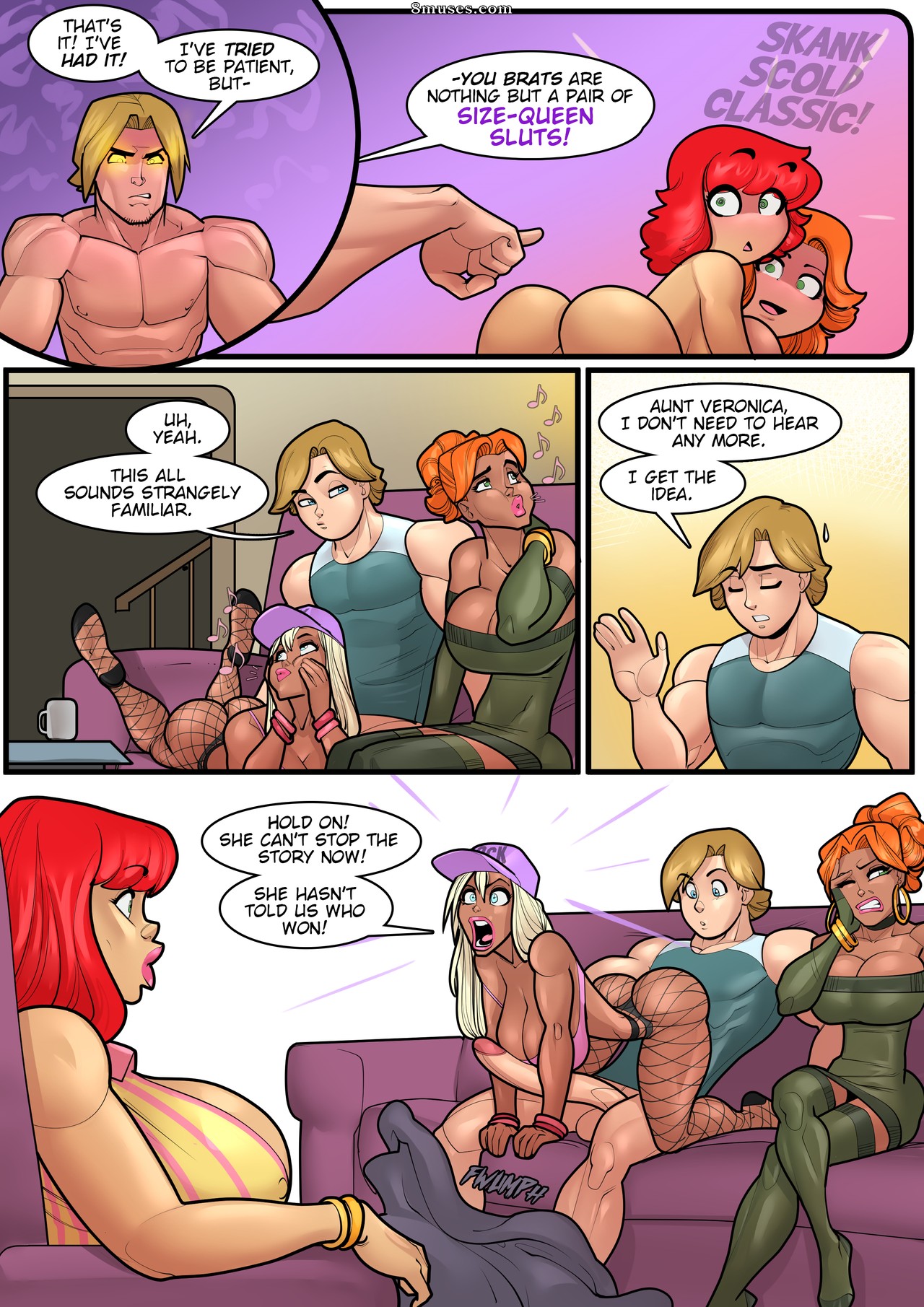 My Mom and Sister are Size Queen Sluts - Issue 4 - Page 28