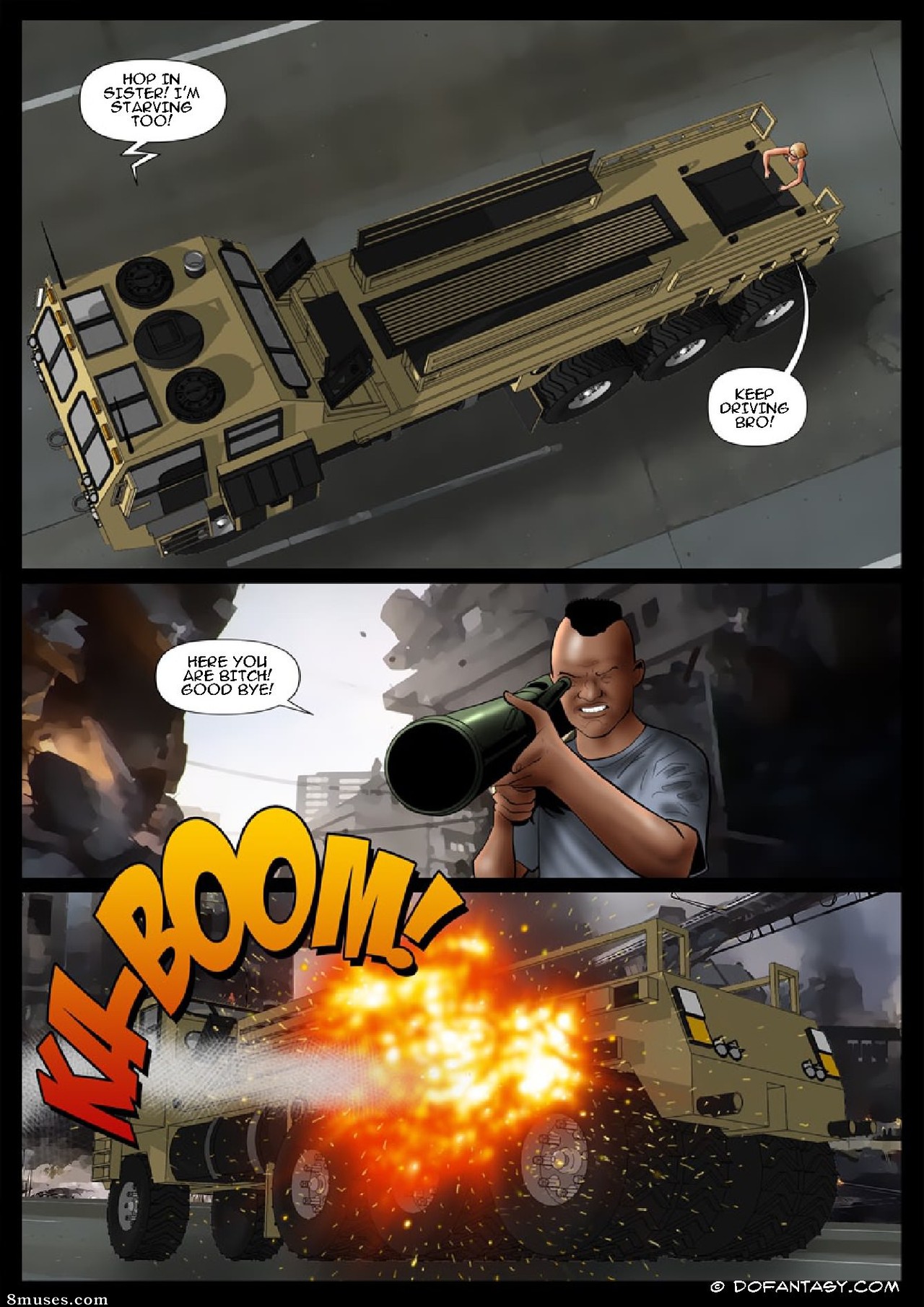 Fansadox Comics - Fansadox 401 - Dark Fury - Cagri - Page 5