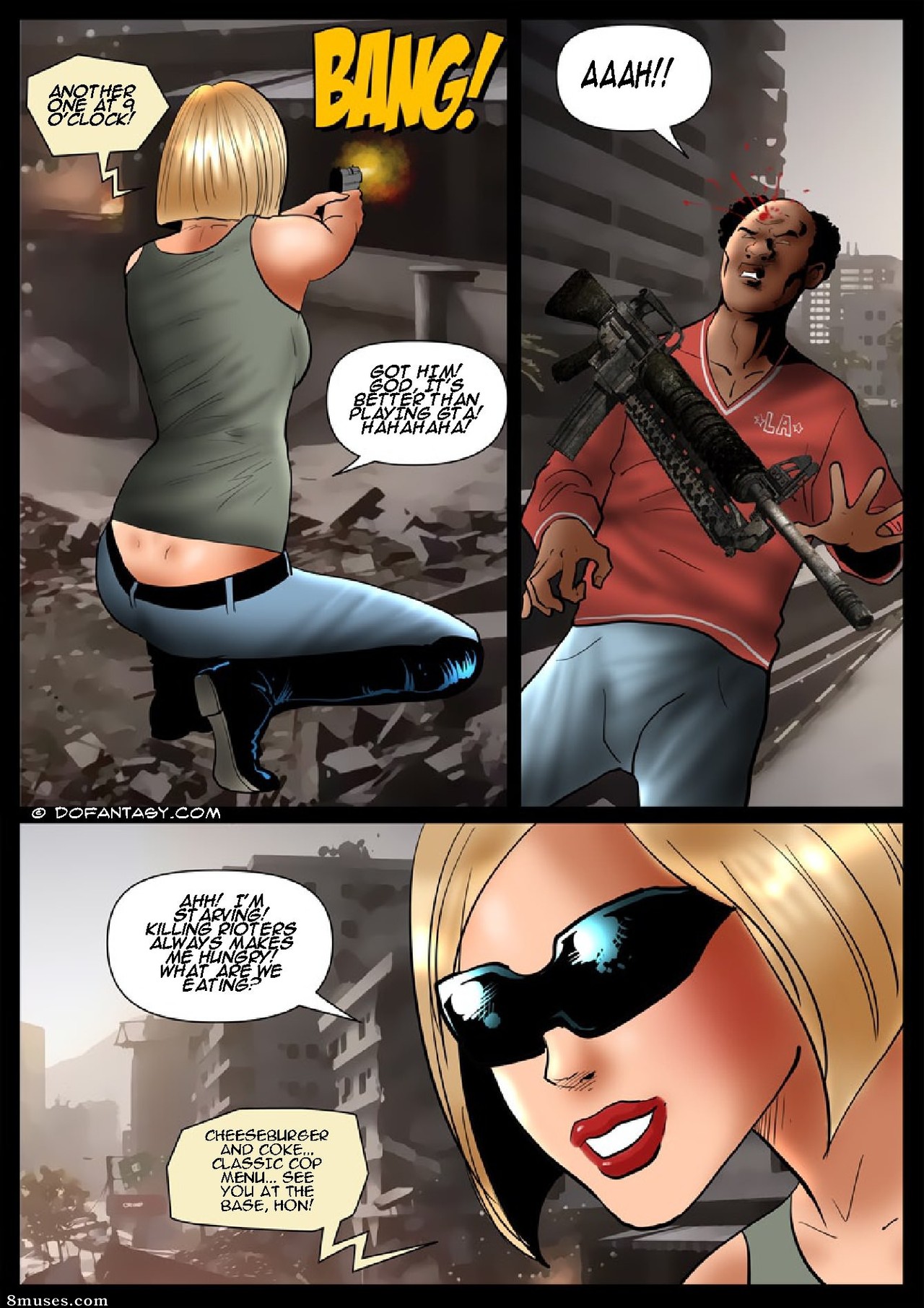Fansadox Comics - Fansadox 401 - Dark Fury - Cagri - Page 4