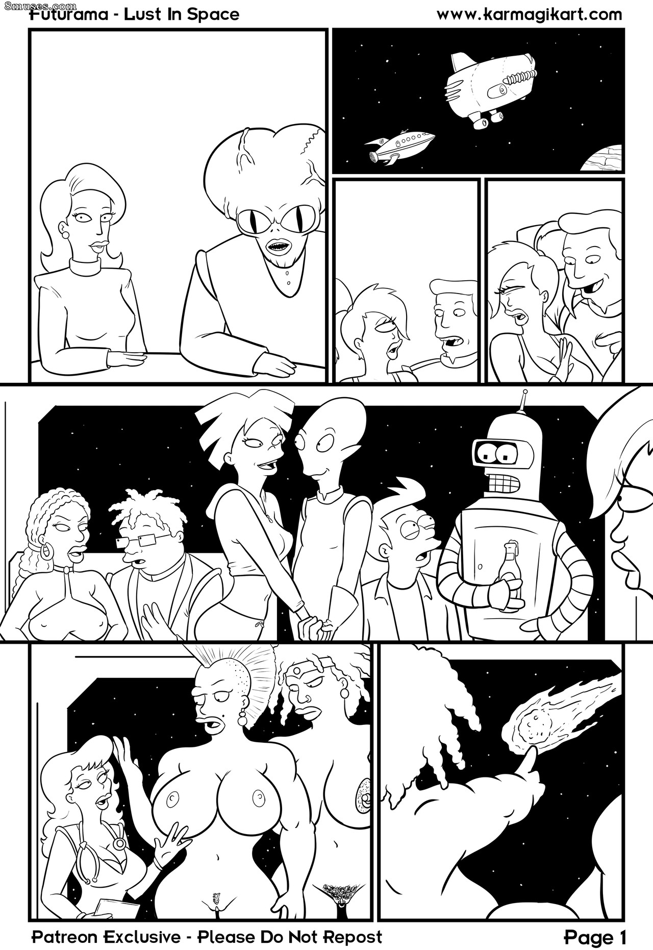 Black and White - No Text - Page 1