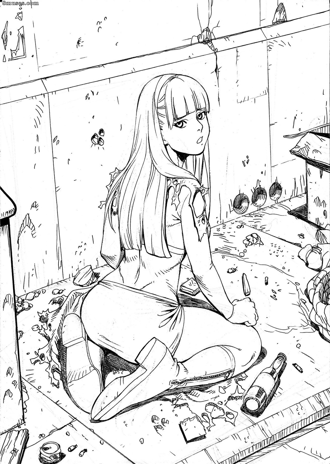 Tekuho.xxx Art - Garota falsa - Página 3