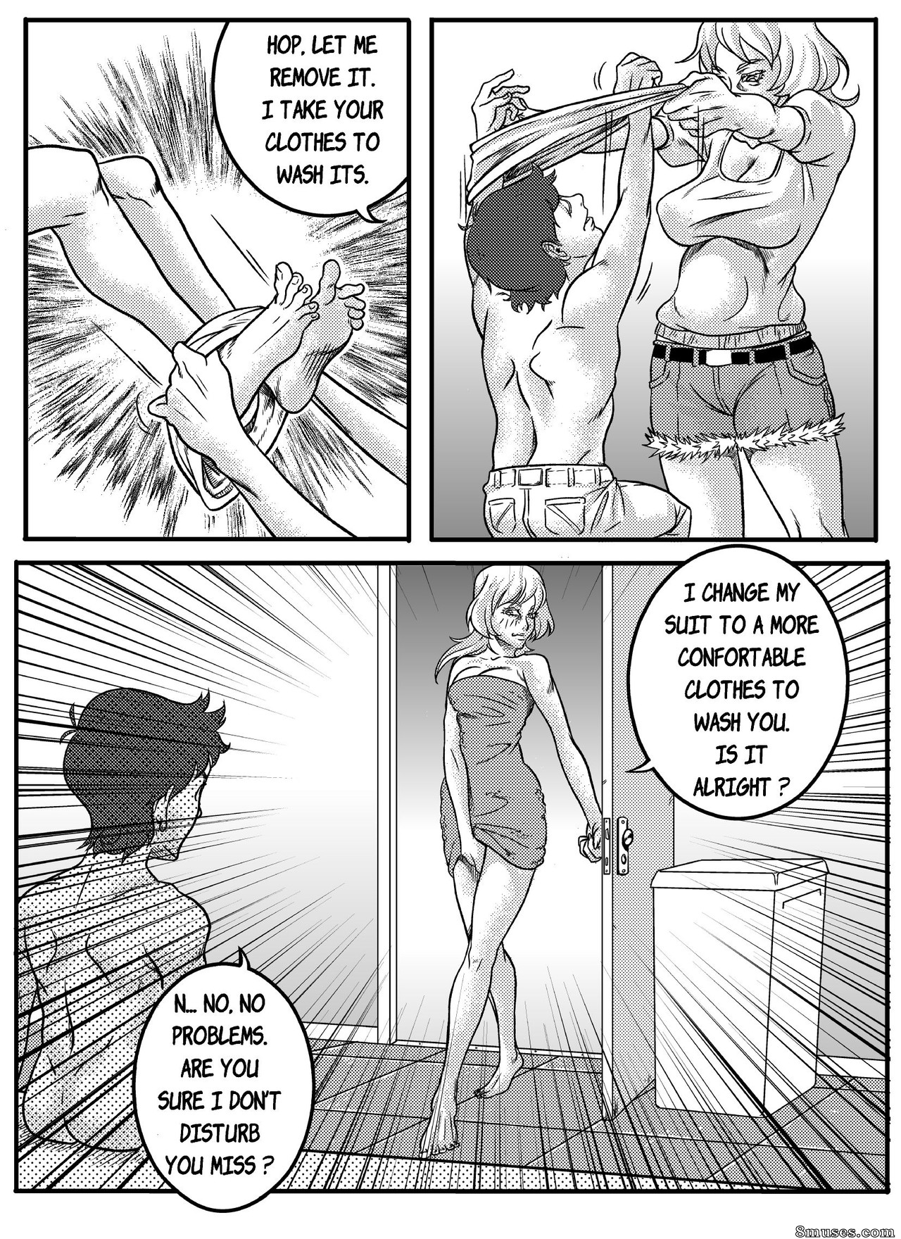 Karasu - Mom and Son Games - Page 8