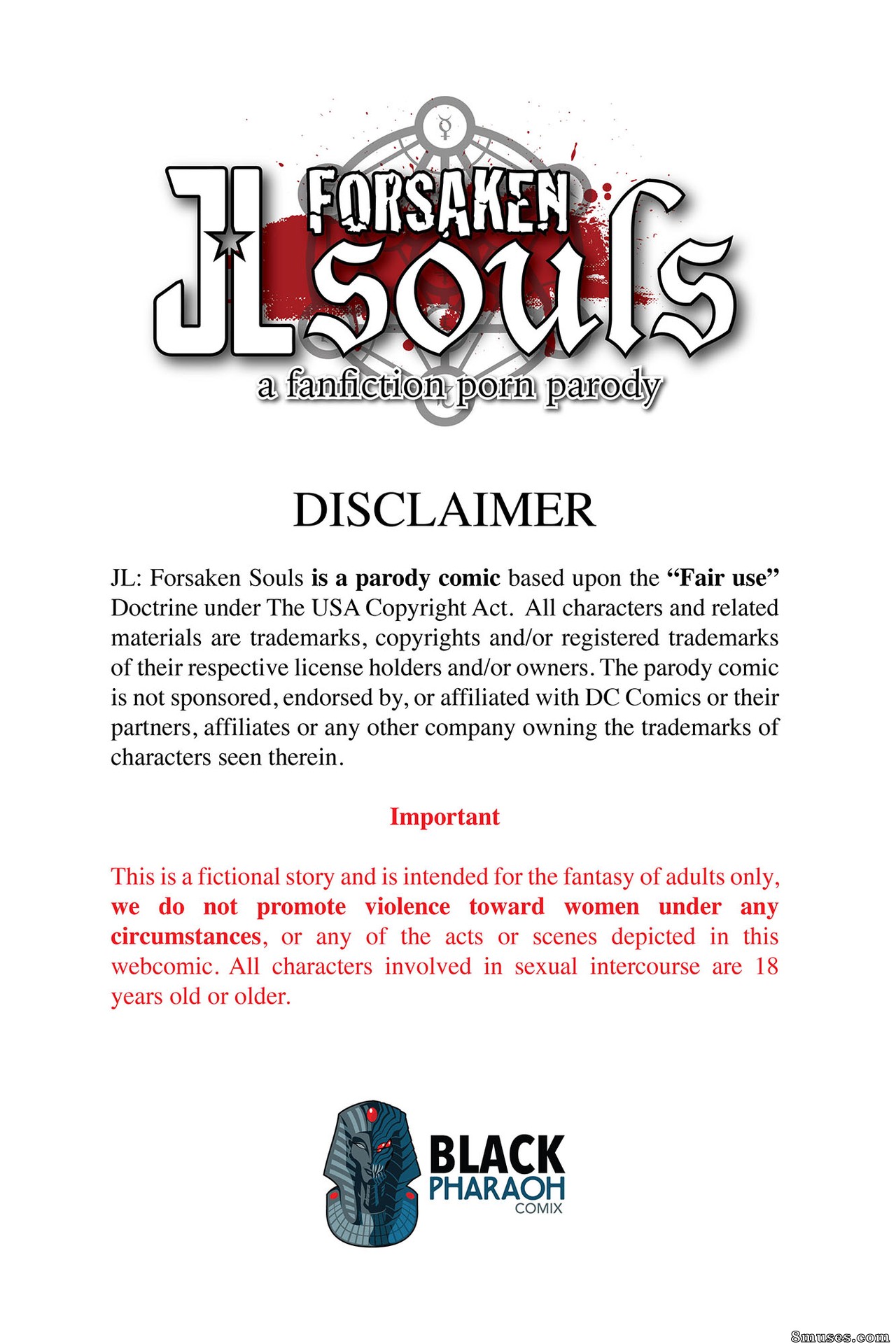 Page 3 | Various-Authors/The-Black-Pharaoh/JL-Forsaken-Souls | 8muses - Sex  Comics