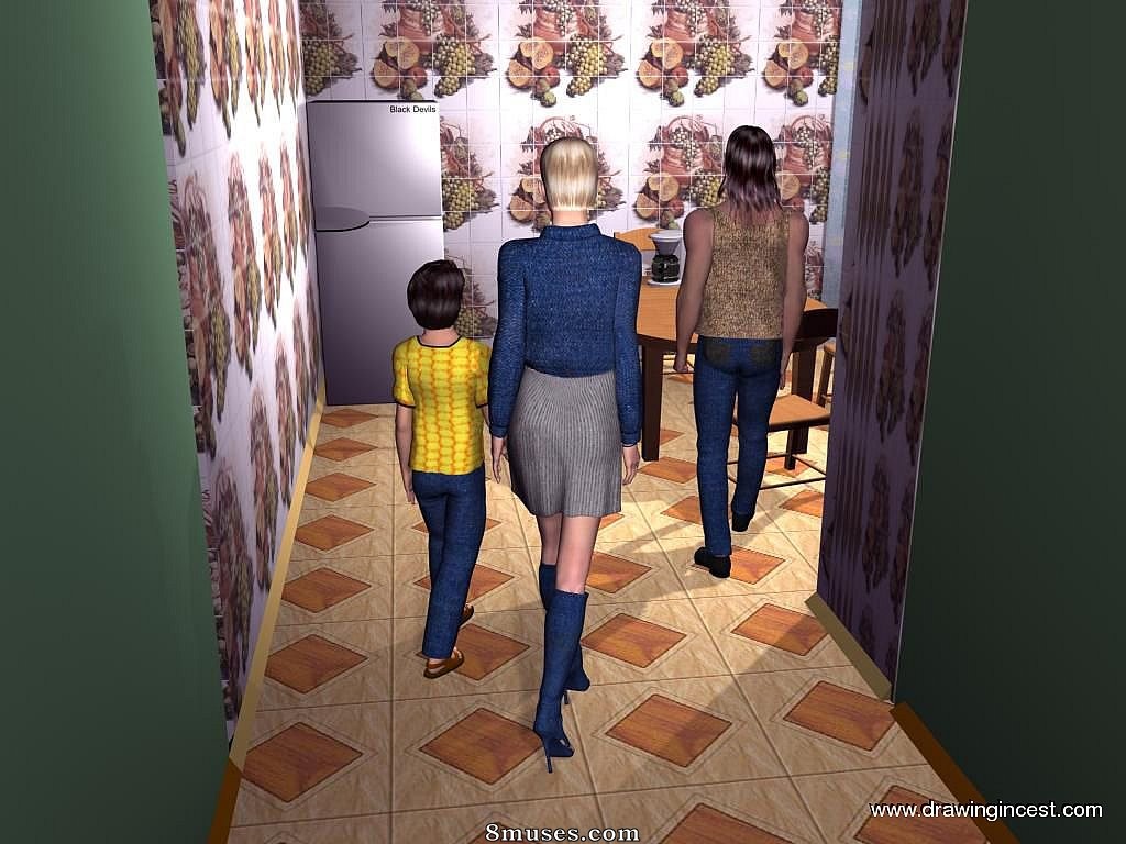 3D - Hot family party - when all secrets revealed - Page 21