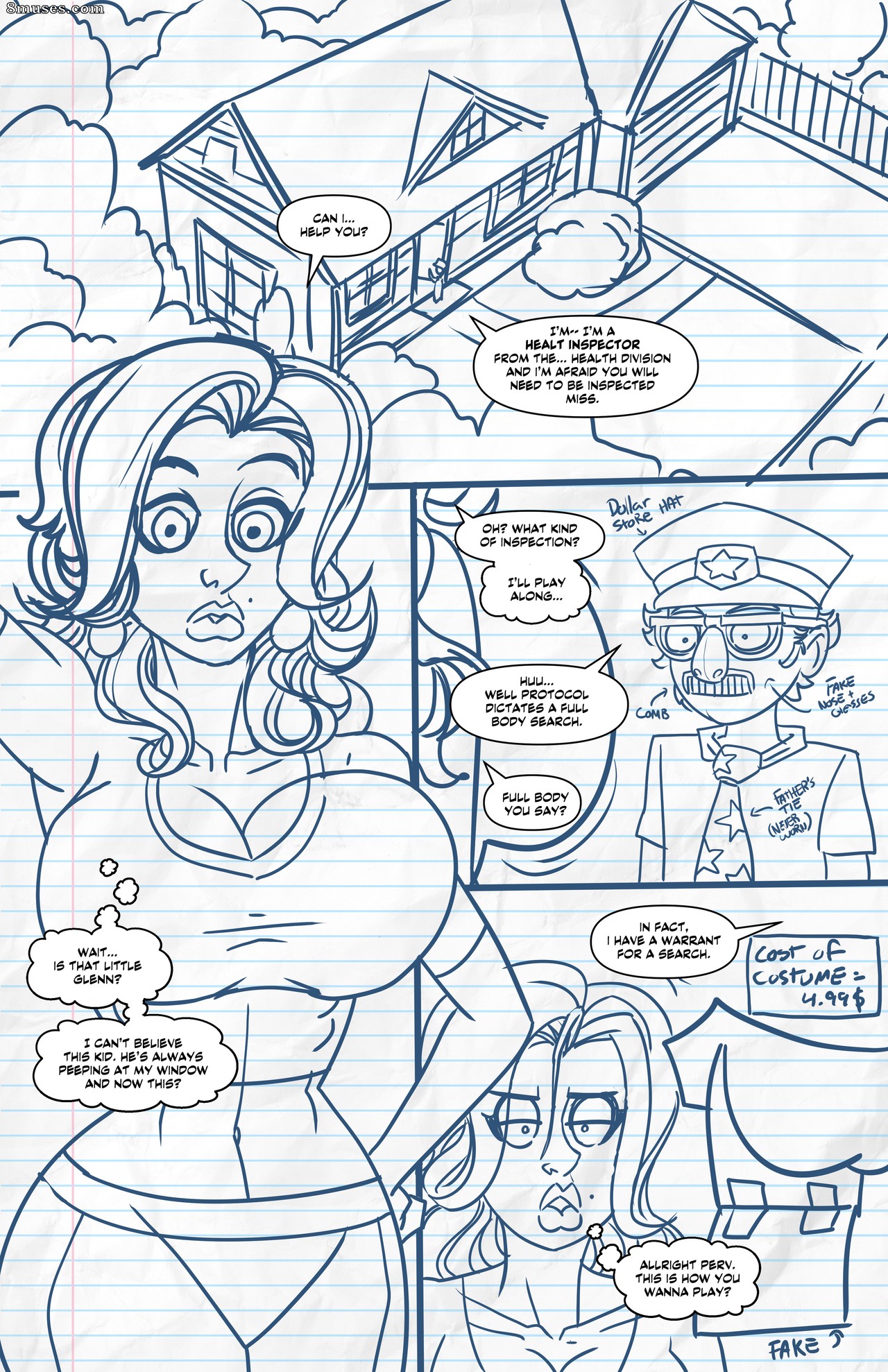 John North Comics - El inspector - Página 3