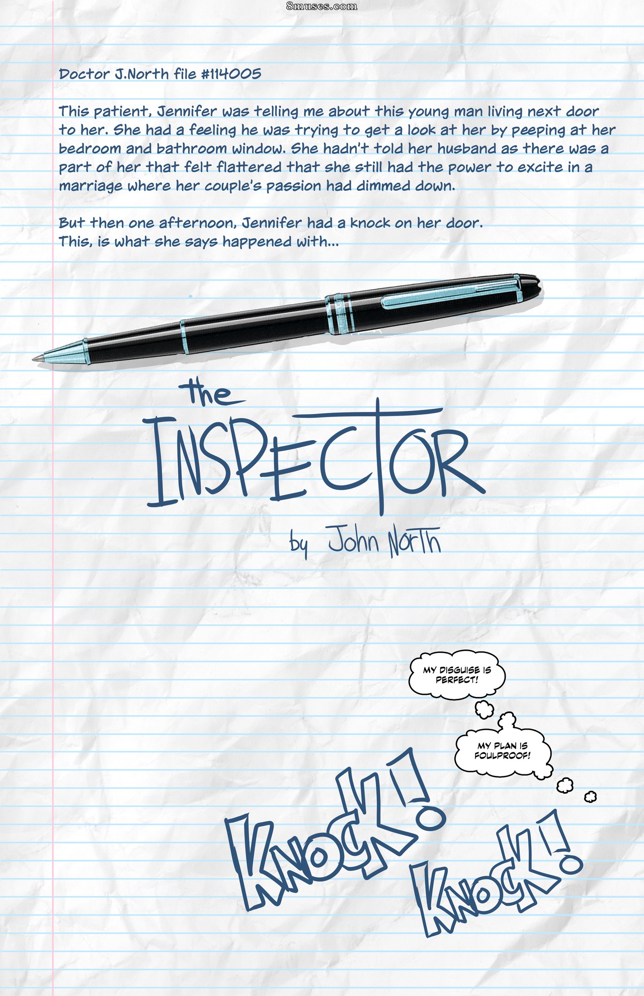 John North Comics - L'inspecteur - Page 2