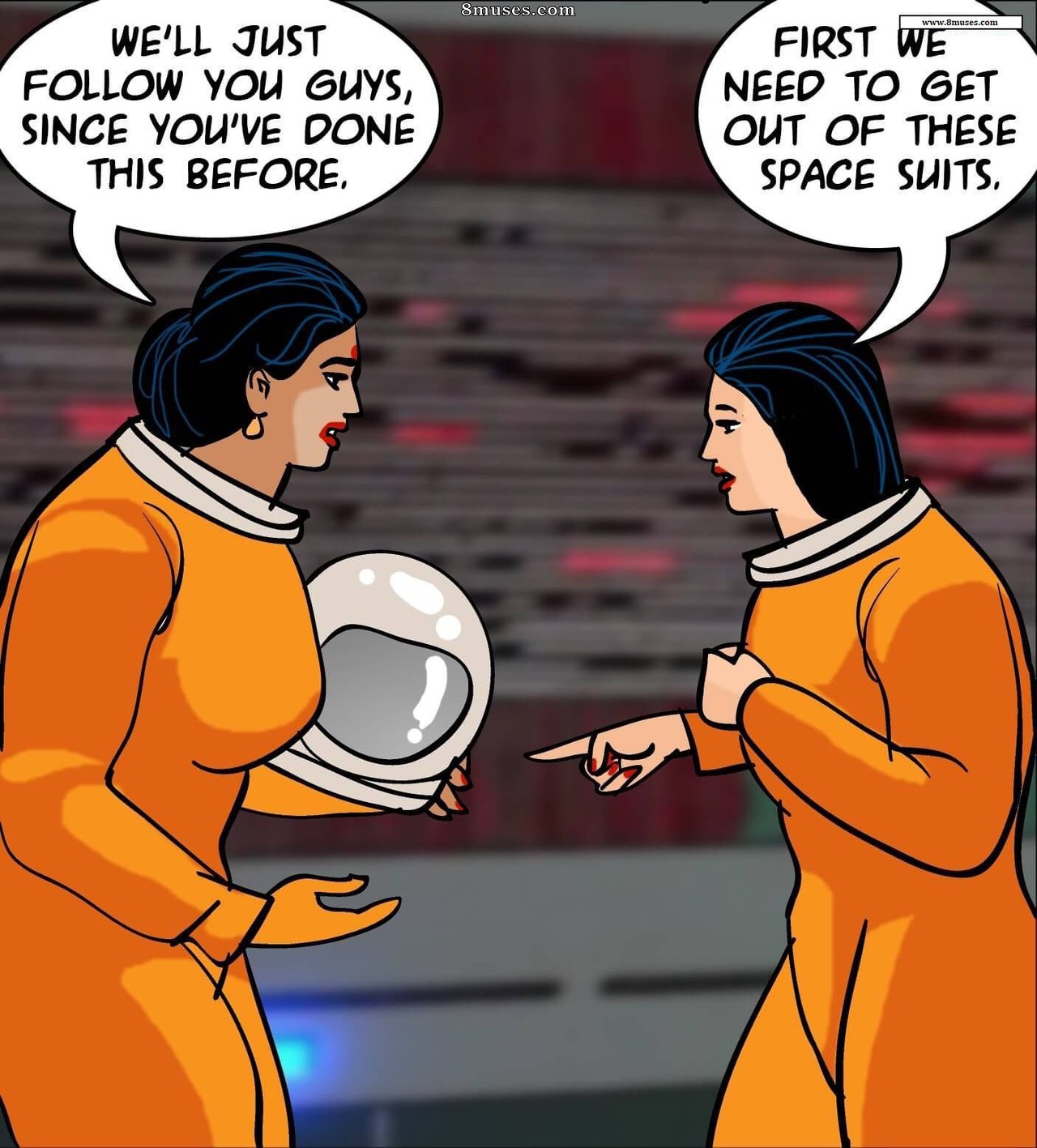 Velamma Dreams - Issue 17 - Velamma Fills Her Black Hole - Page 7