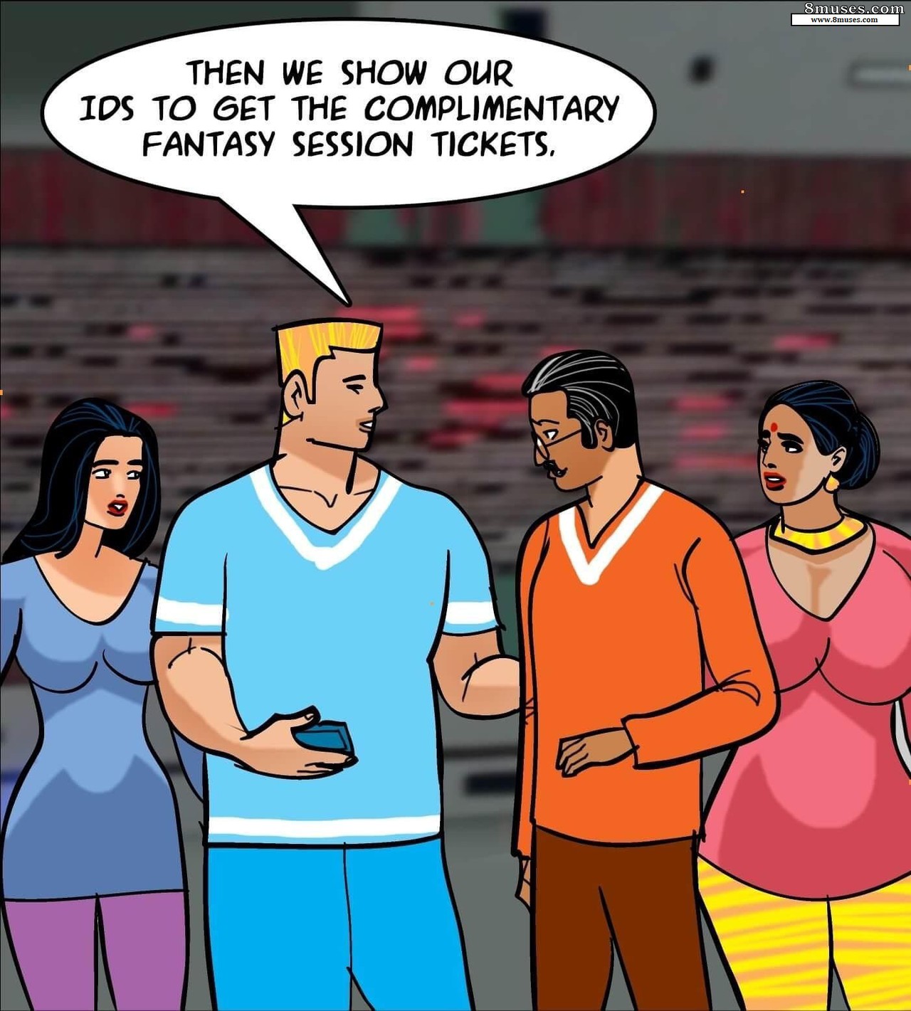 Velamma Dreams - Issue 17 - Velamma Fills Her Black Hole - Page 8
