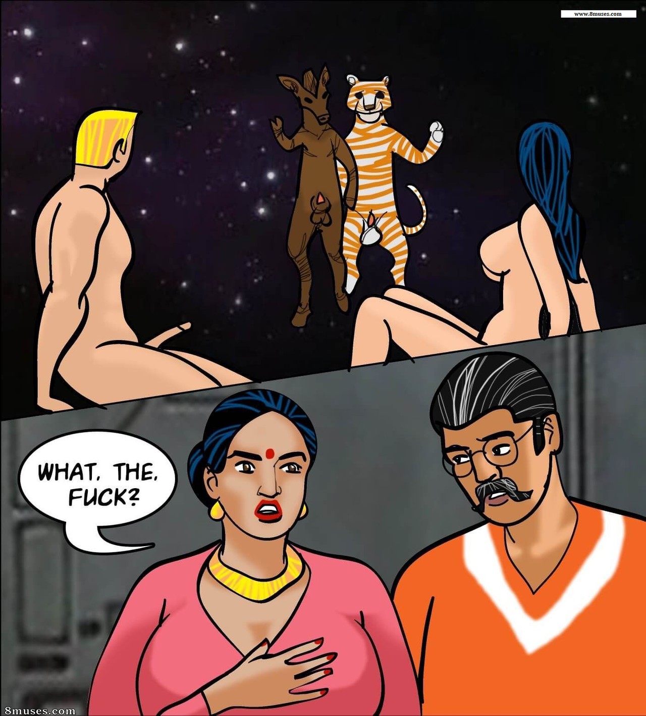 Velamma Dreams - Issue 17 - Velamma Fills Her Black Hole - Page 39