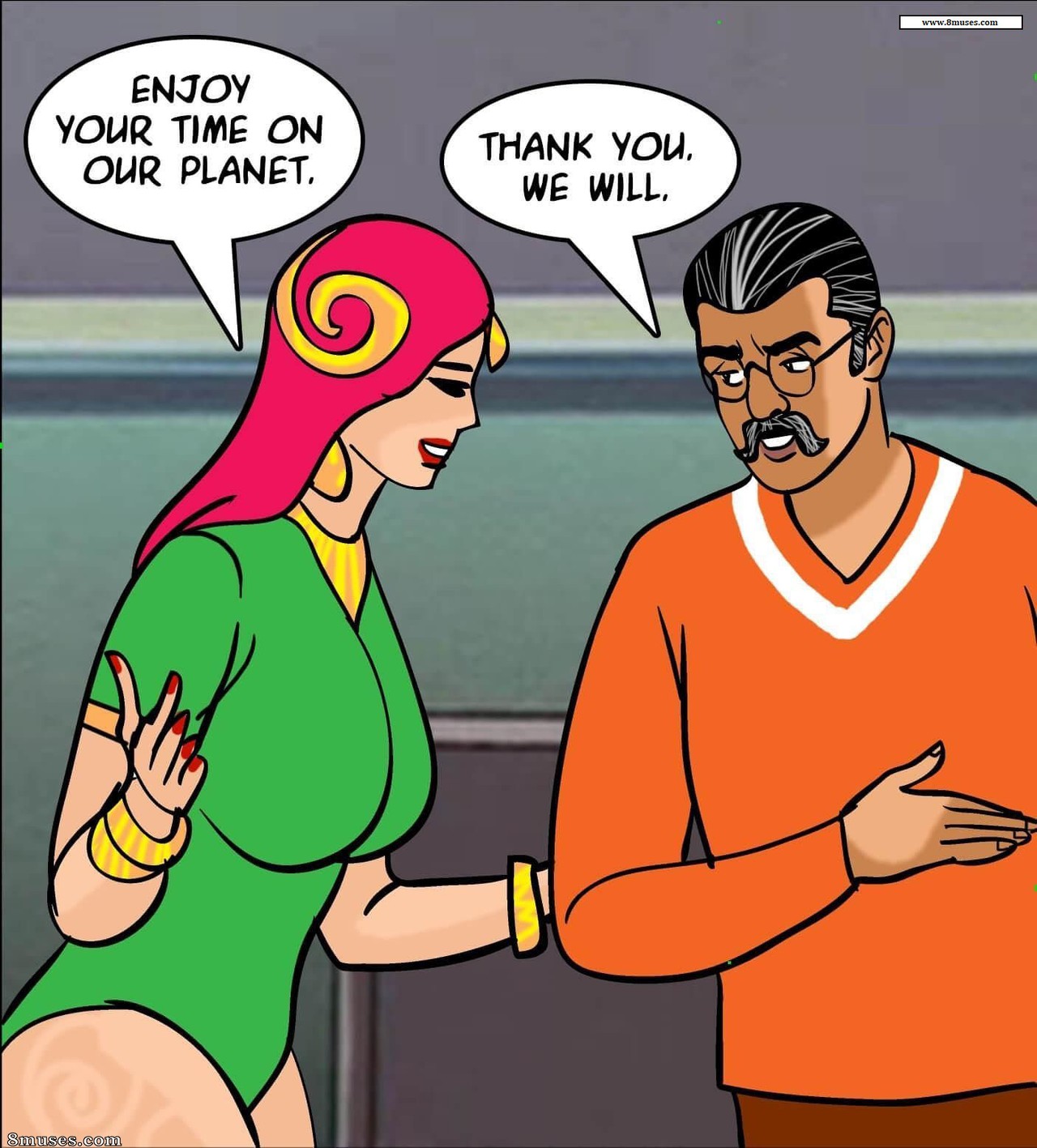 Velamma Dreams - Issue 17 - Velamma Fills Her Black Hole - Page 18