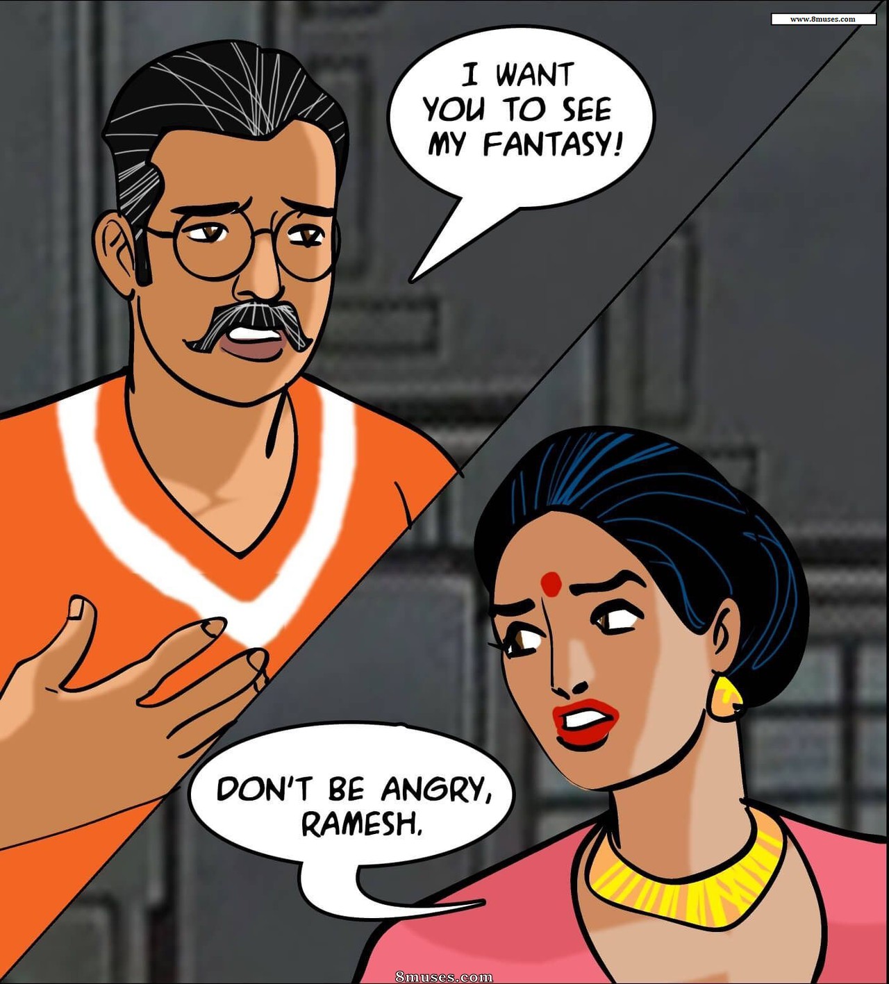 Velamma Dreams - Issue 17 - Velamma Fills Her Black Hole - Page 49