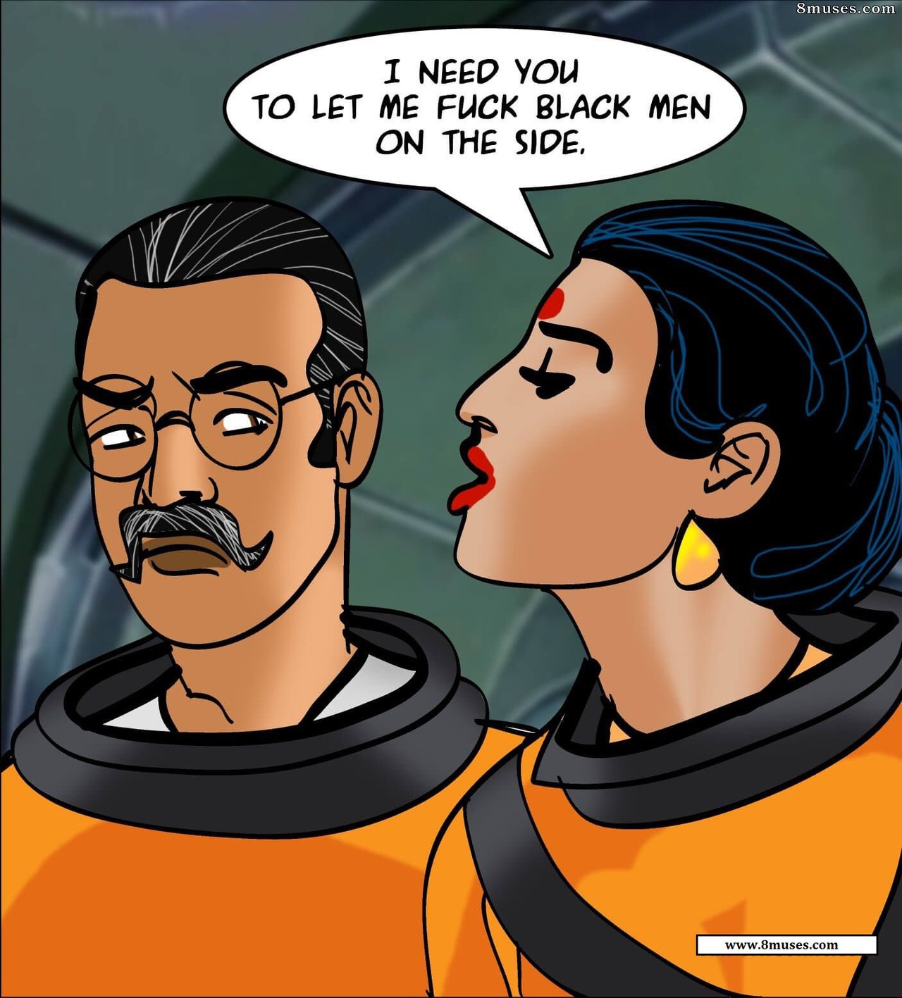 Rêves de Velamma - Numéro 17 - Velamma remplit son trou noir - Page 135