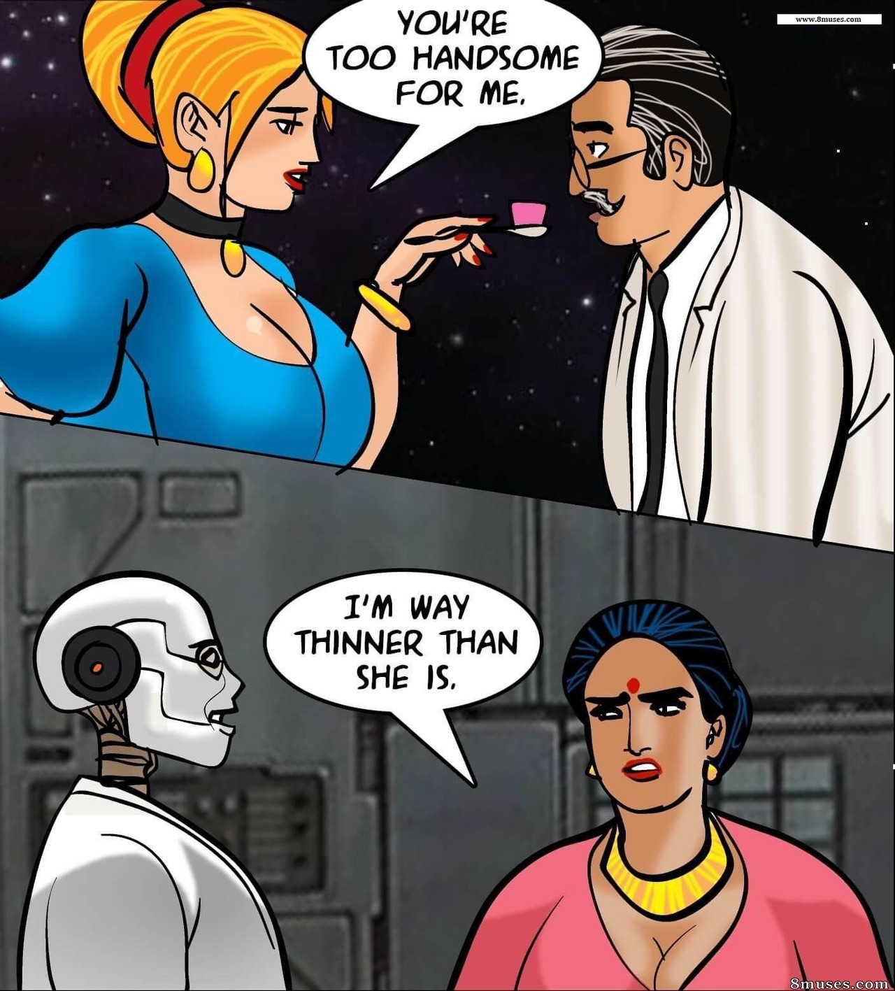 Velamma Dreams - Issue 17 - Velamma Fills Her Black Hole - Page 60