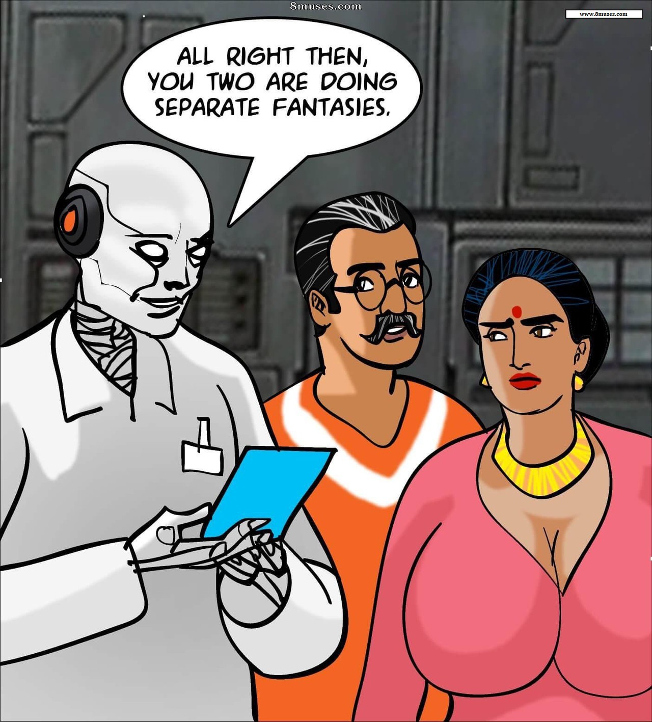 Velamma Dreams - Issue 17 - Velamma Fills Her Black Hole - Page 46