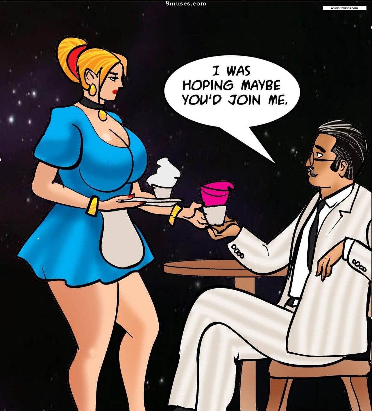 Velamma Dreams - Issue 17 - Velamma Fills Her Black Hole - Page 54