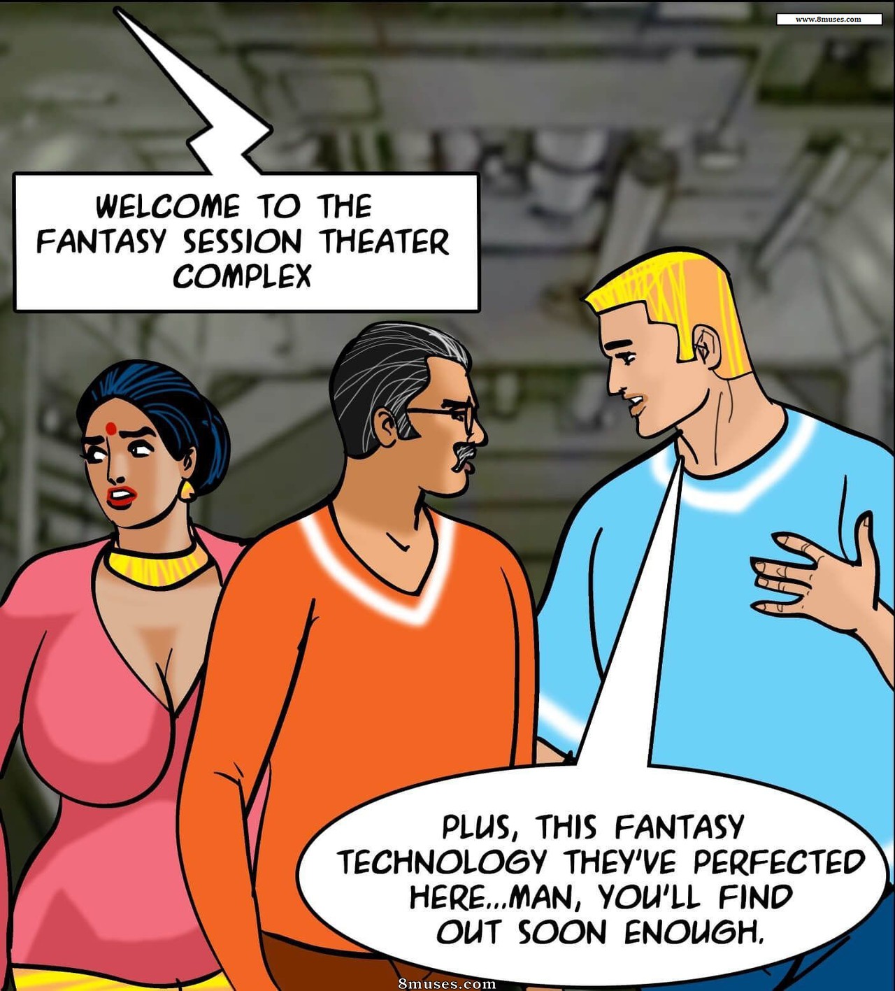 Velamma Dreams - Issue 17 - Velamma Fills Her Black Hole - Page 23