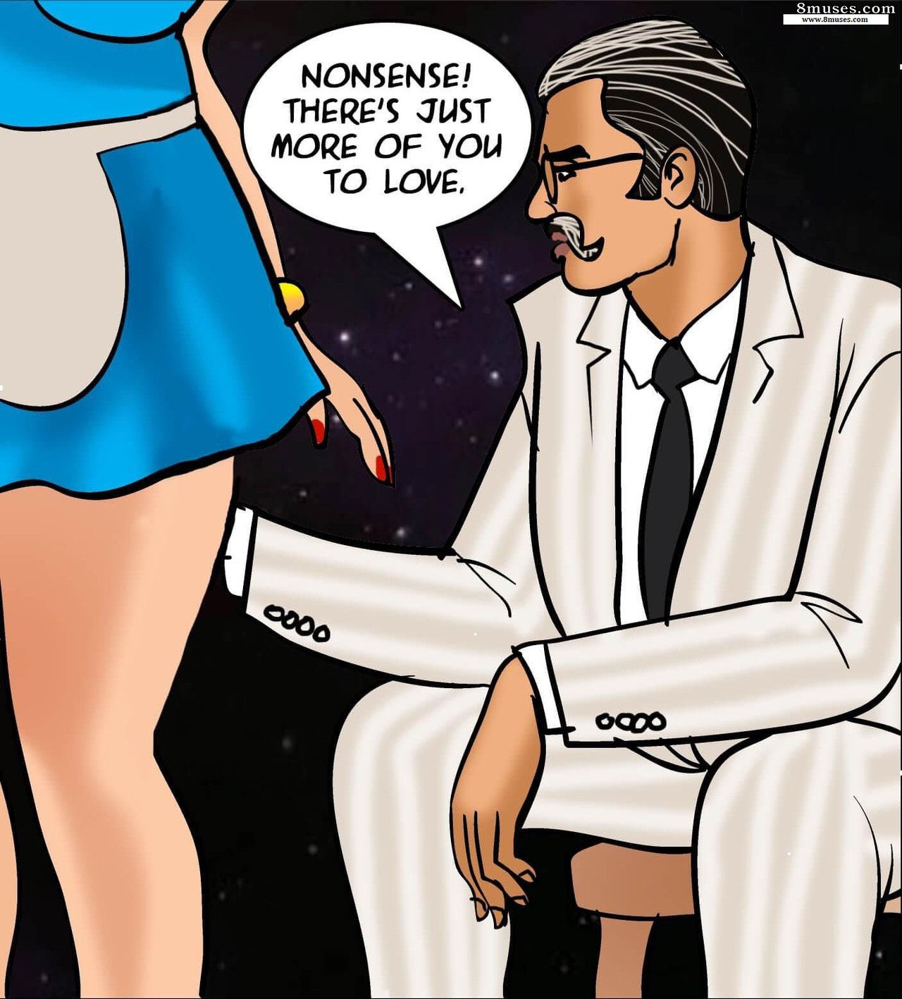 Velamma Dreams - Issue 17 - Velamma Fills Her Black Hole - Page 56