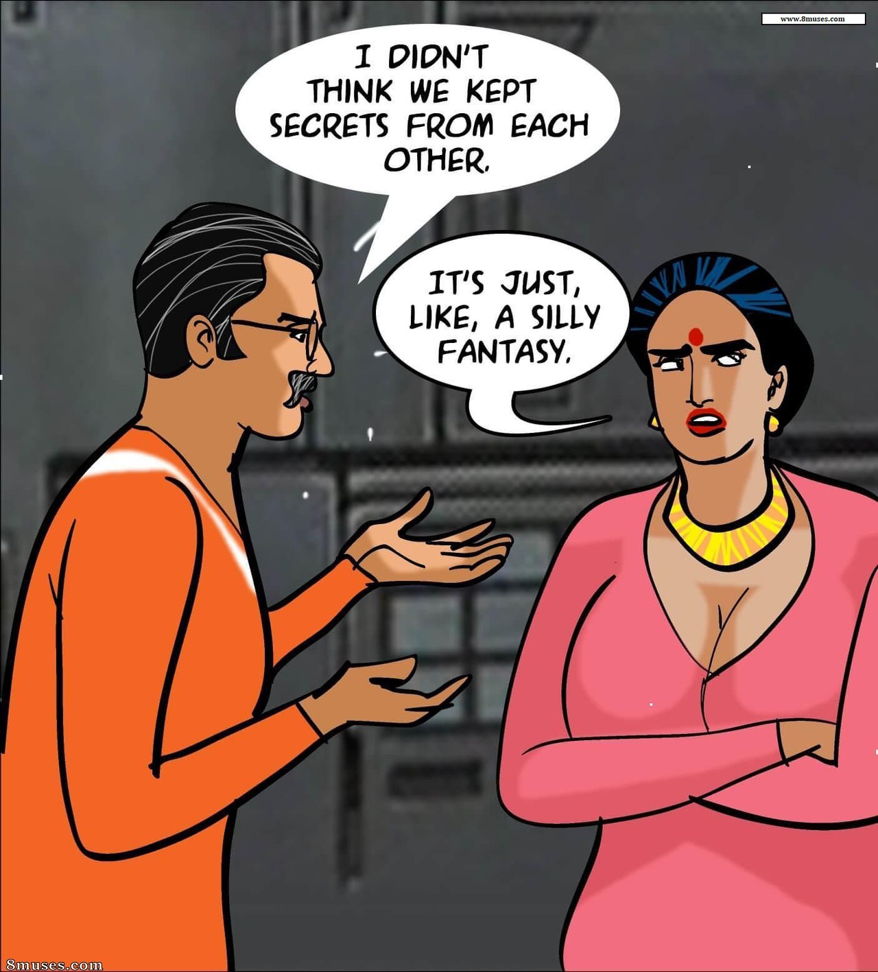 Velamma Dreams - Issue 17 - Velamma Fills Her Black Hole - Page 48