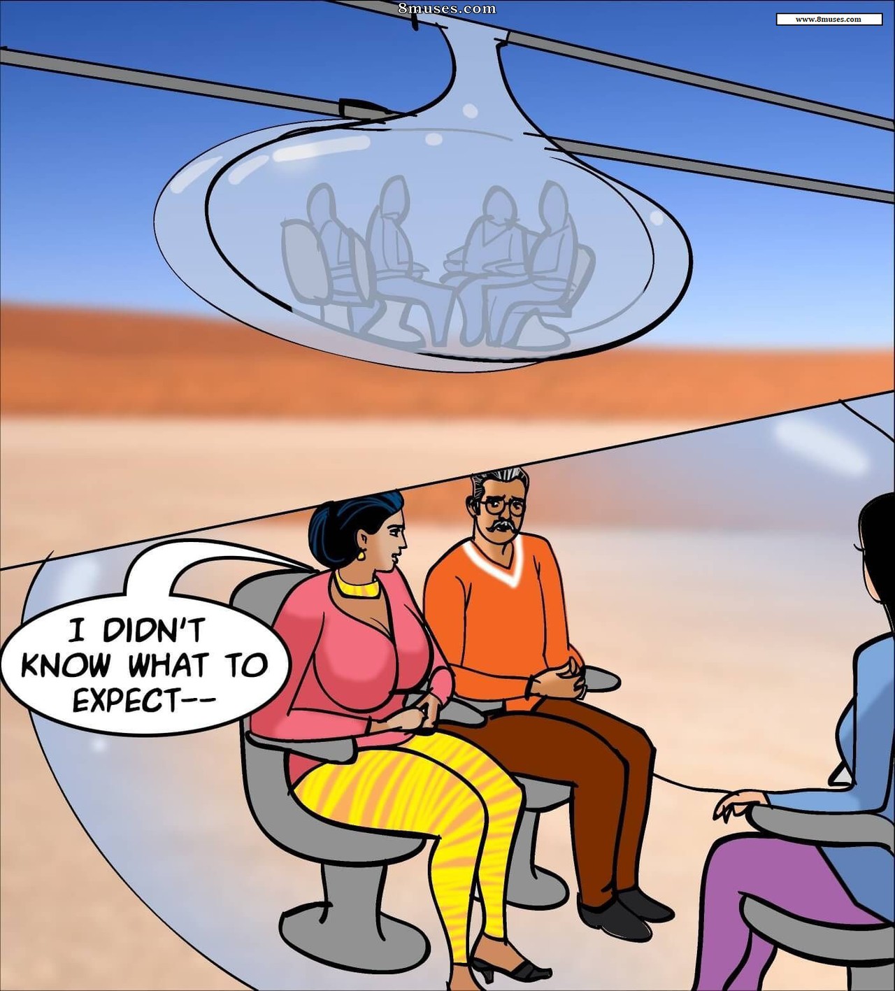 Velamma Dreams - Issue 17 - Velamma Fills Her Black Hole - Page 19