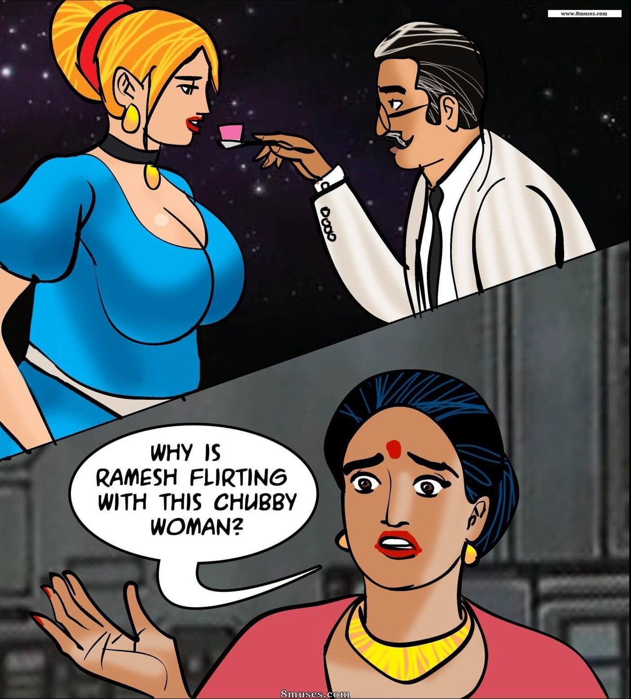 Velamma Dreams - Issue 17 - Velamma Fills Her Black Hole - Page 59
