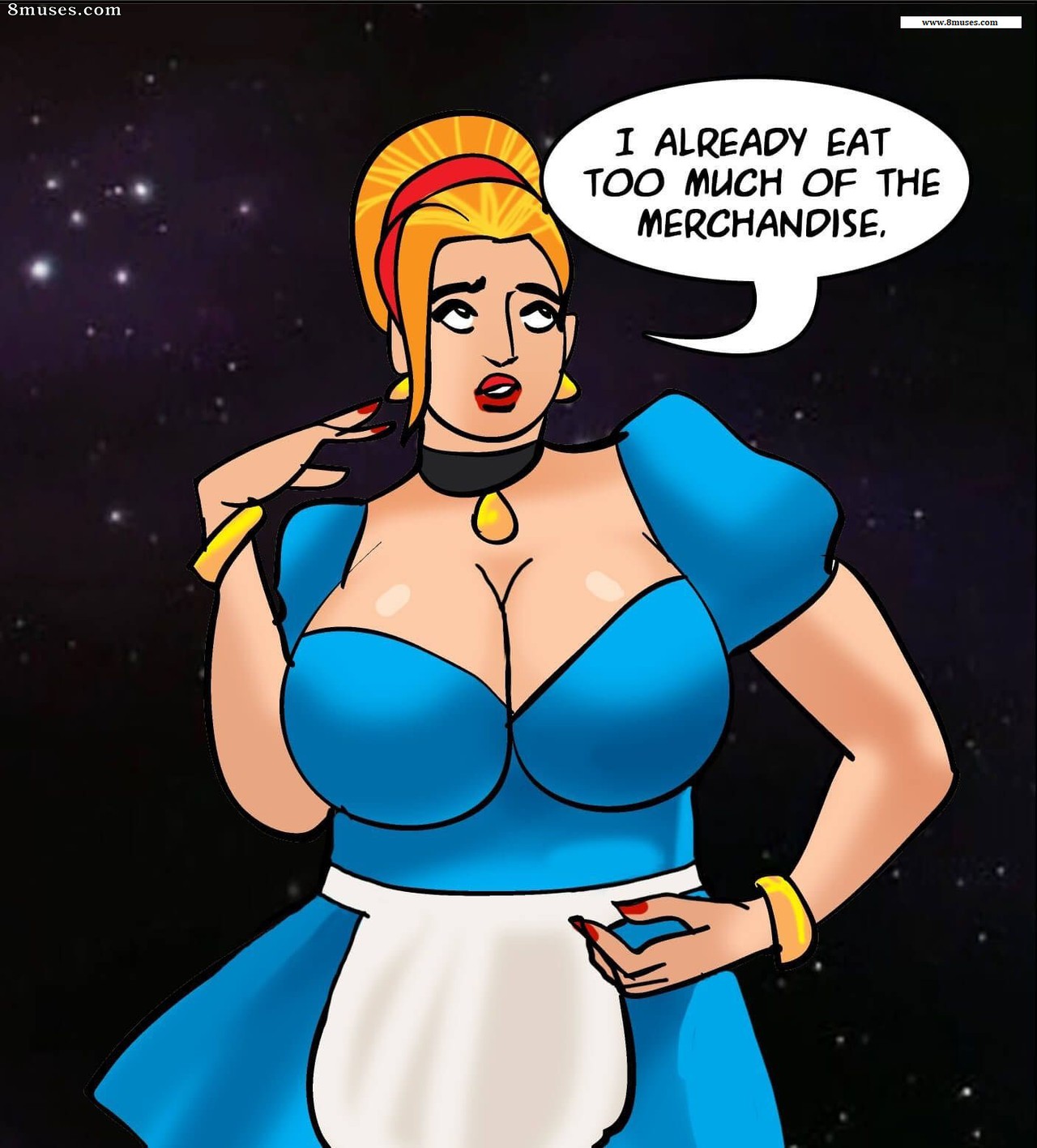 Velamma Dreams - Issue 17 - Velamma Fills Her Black Hole - Page 55
