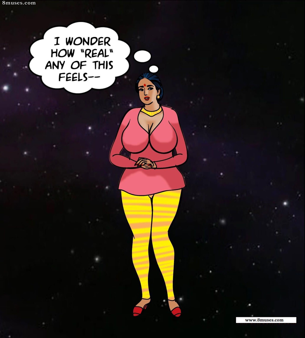 Velamma Dreams - Issue 17 - Velamma Fills Her Black Hole - Page 77